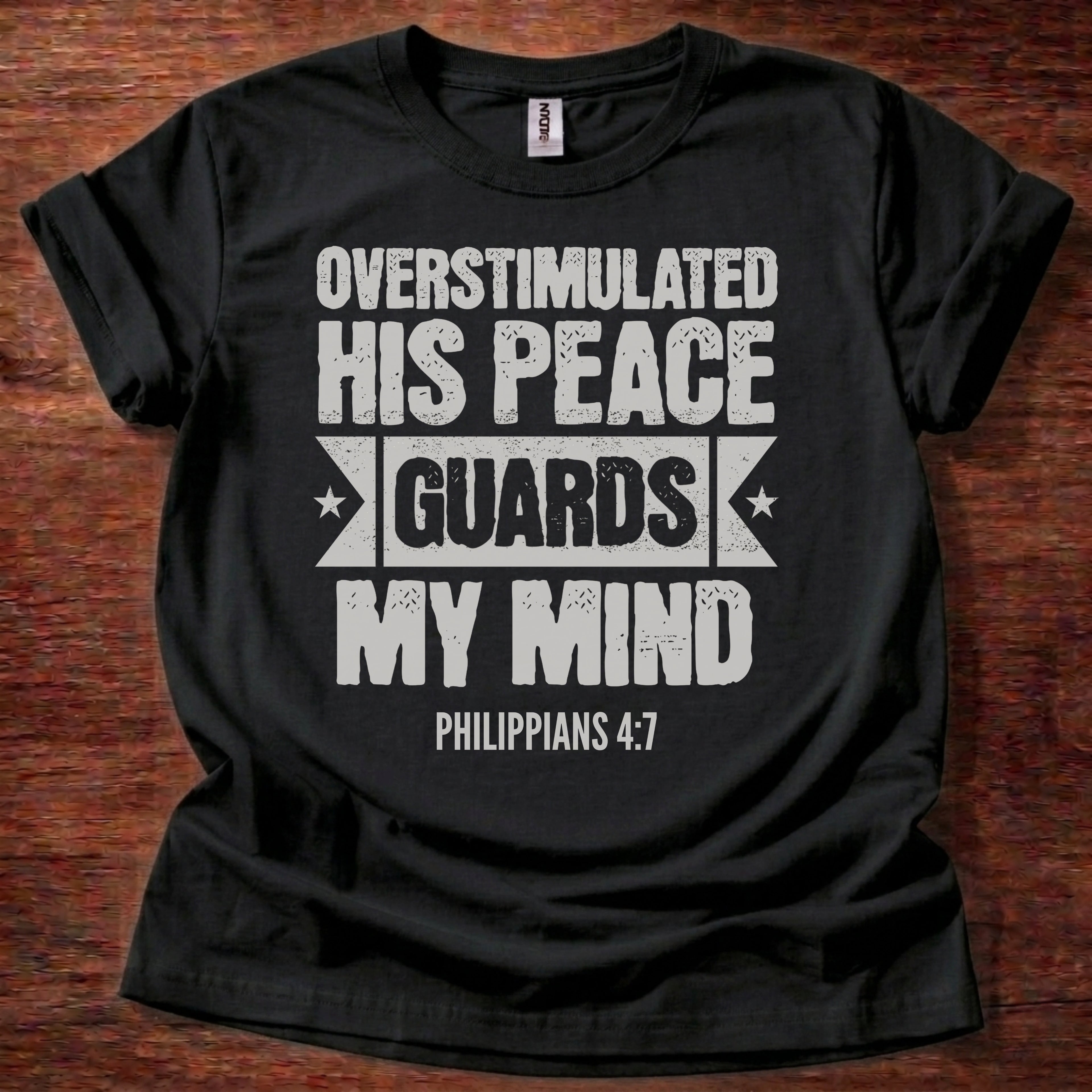 Overstimulated Peace Guards Mind T-Shirt