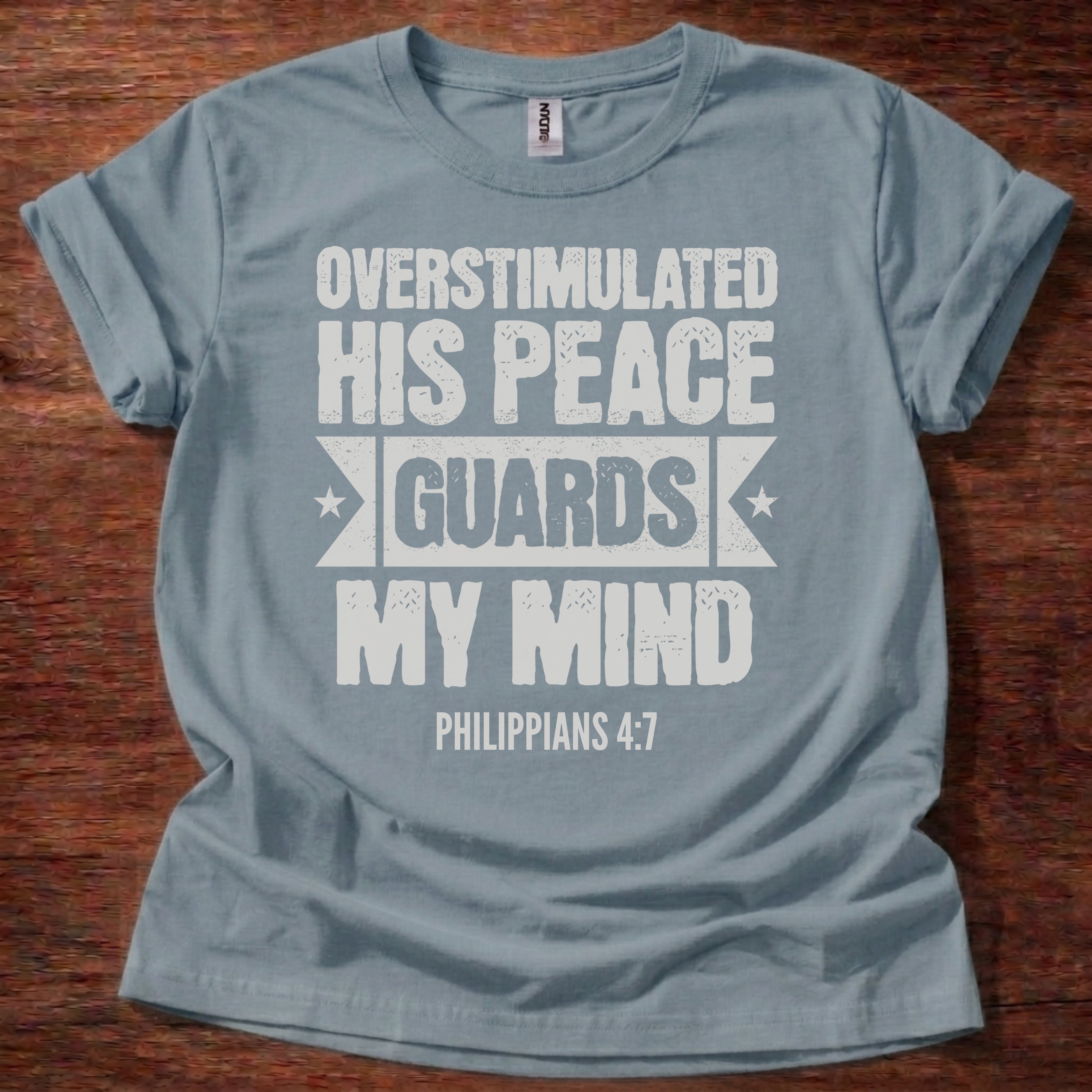 Overstimulated Peace Guards Mind T-Shirt