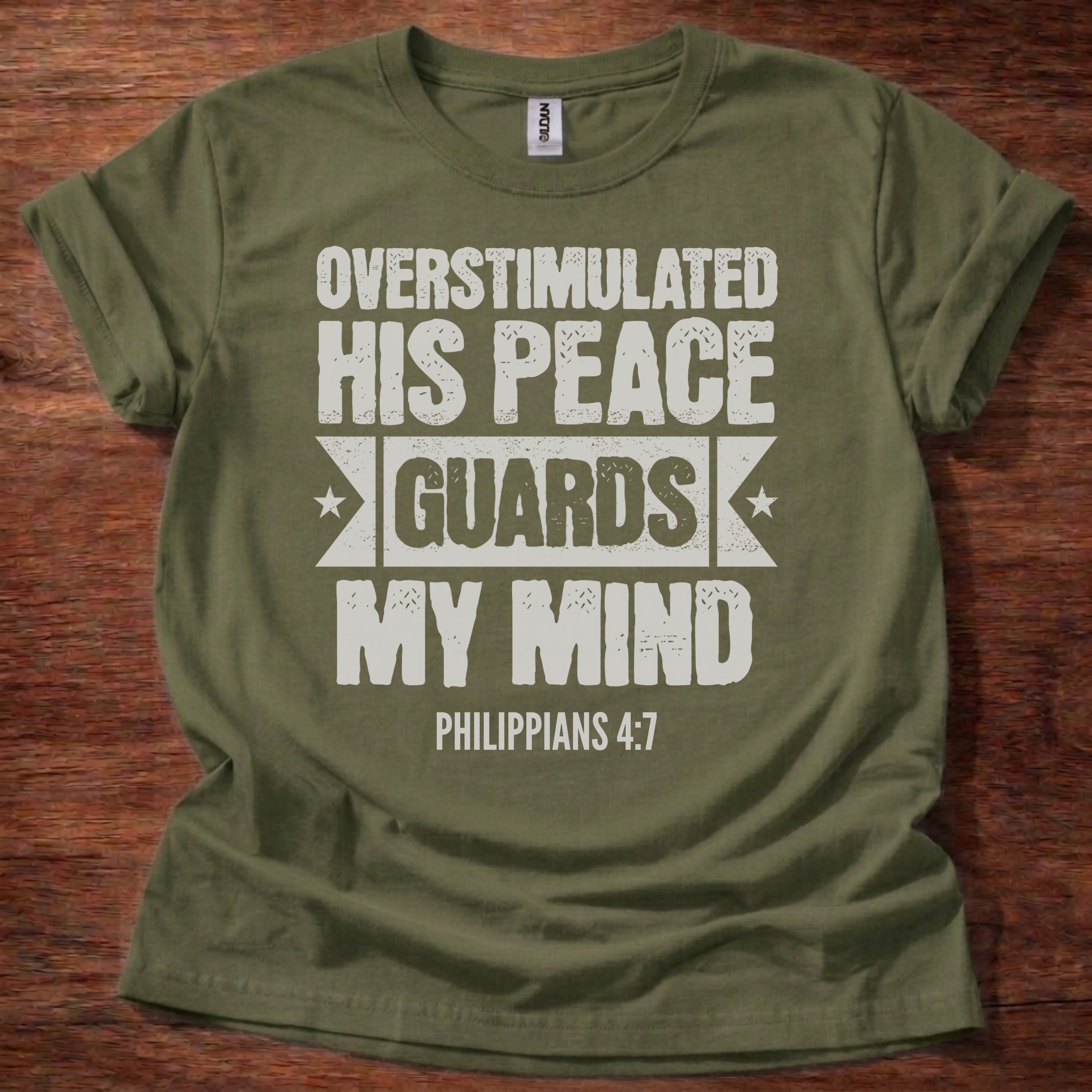 Overstimulated Peace Guards Mind T-Shirt