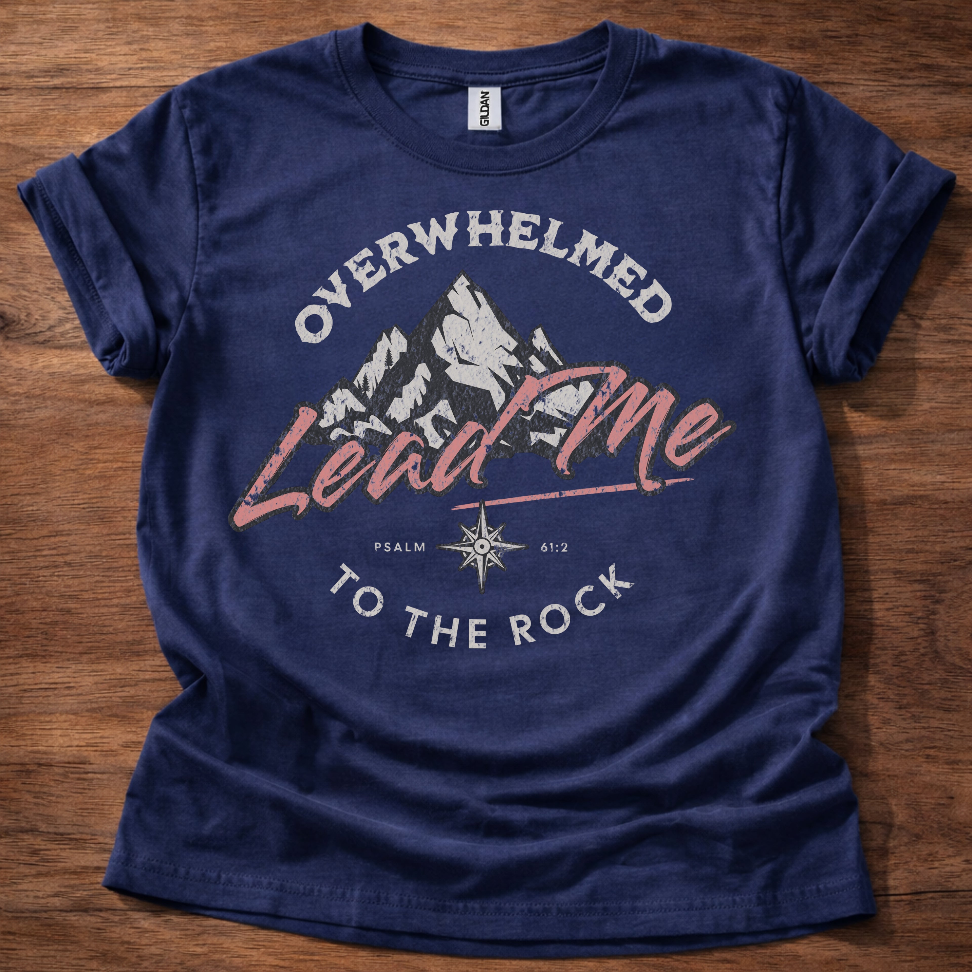 Overwhelmed Lead Me to the Rock T-Shirt