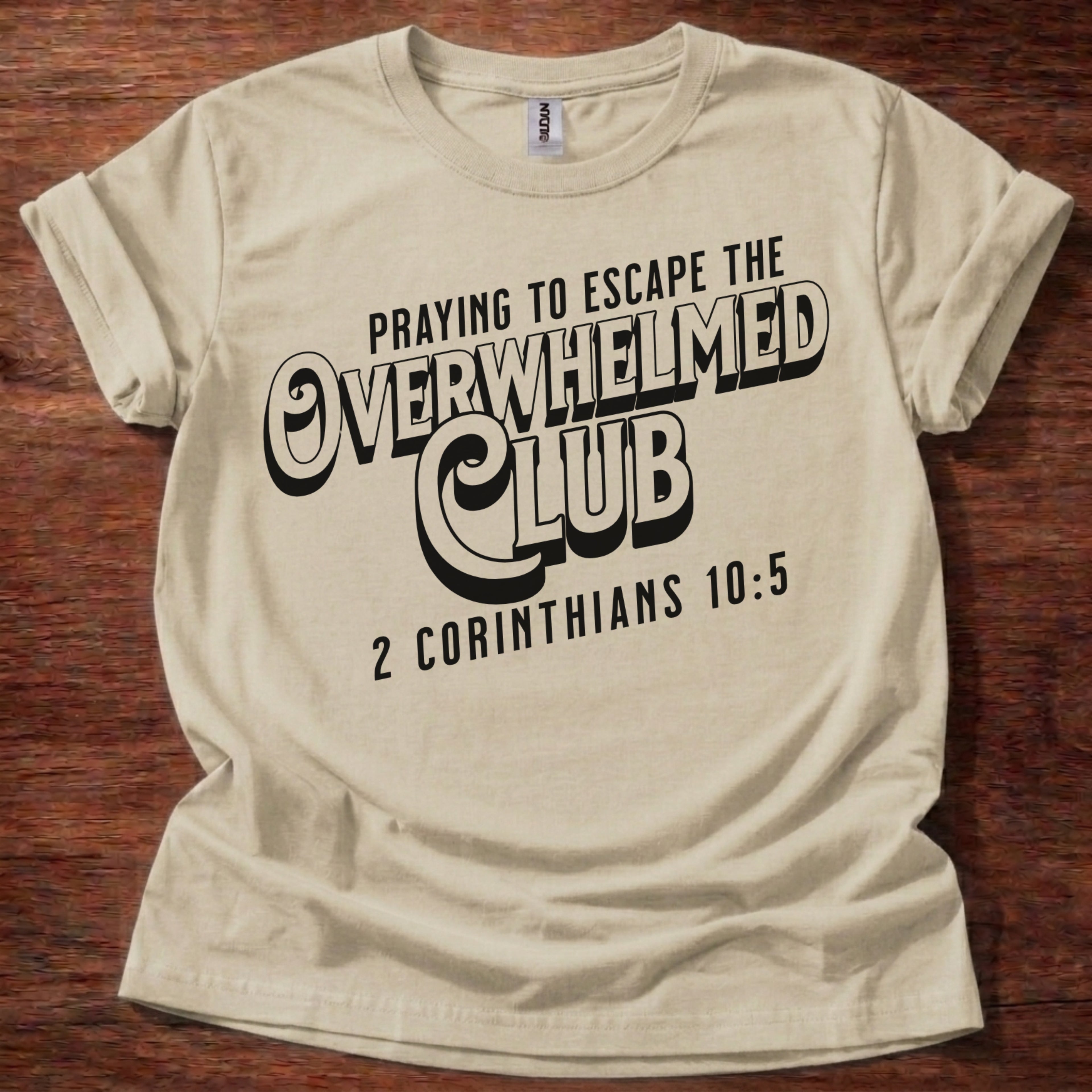 Overwhelmed Club Christian T-Shirt