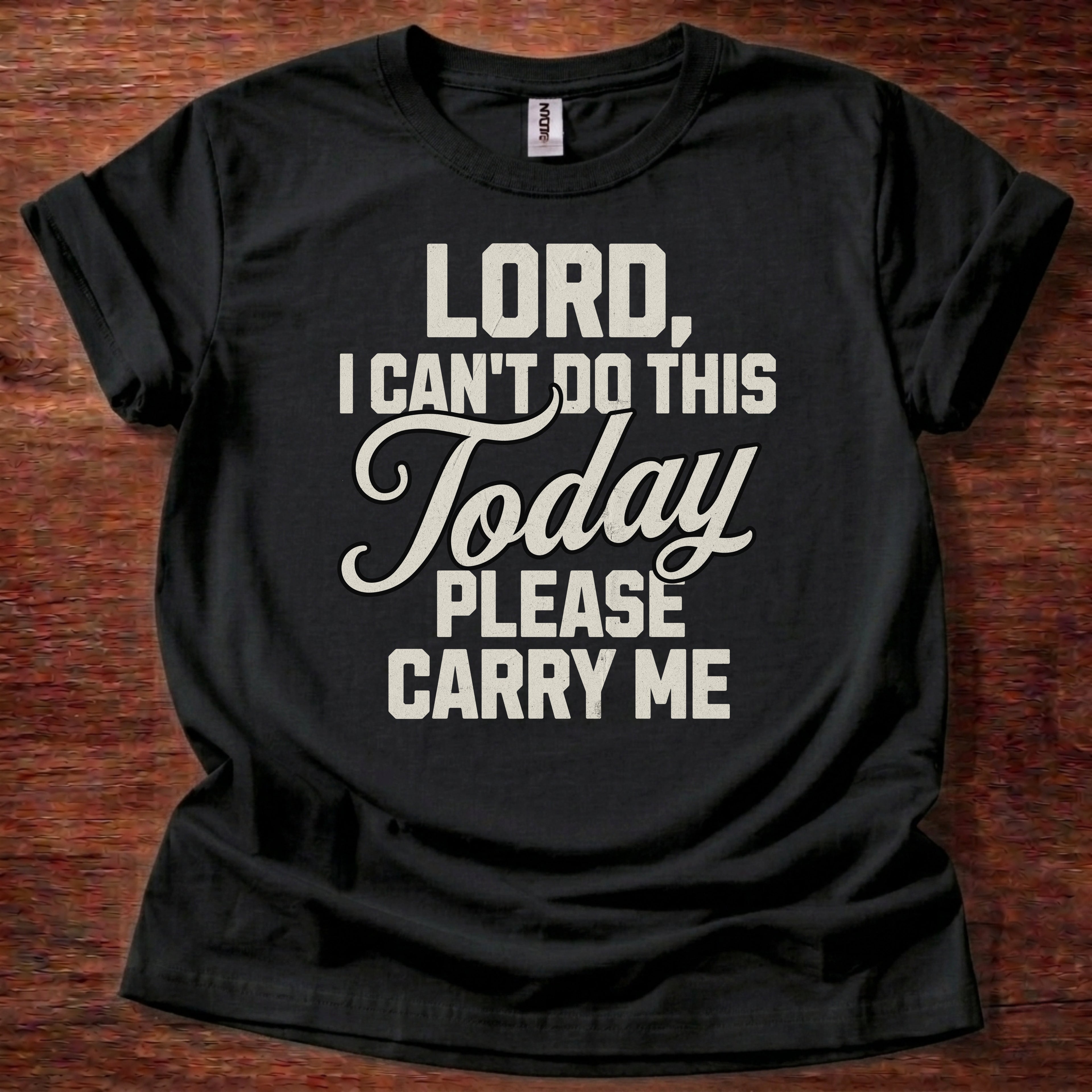 Lord, I Can’t Do This Today Please Carry Me T-Shirt