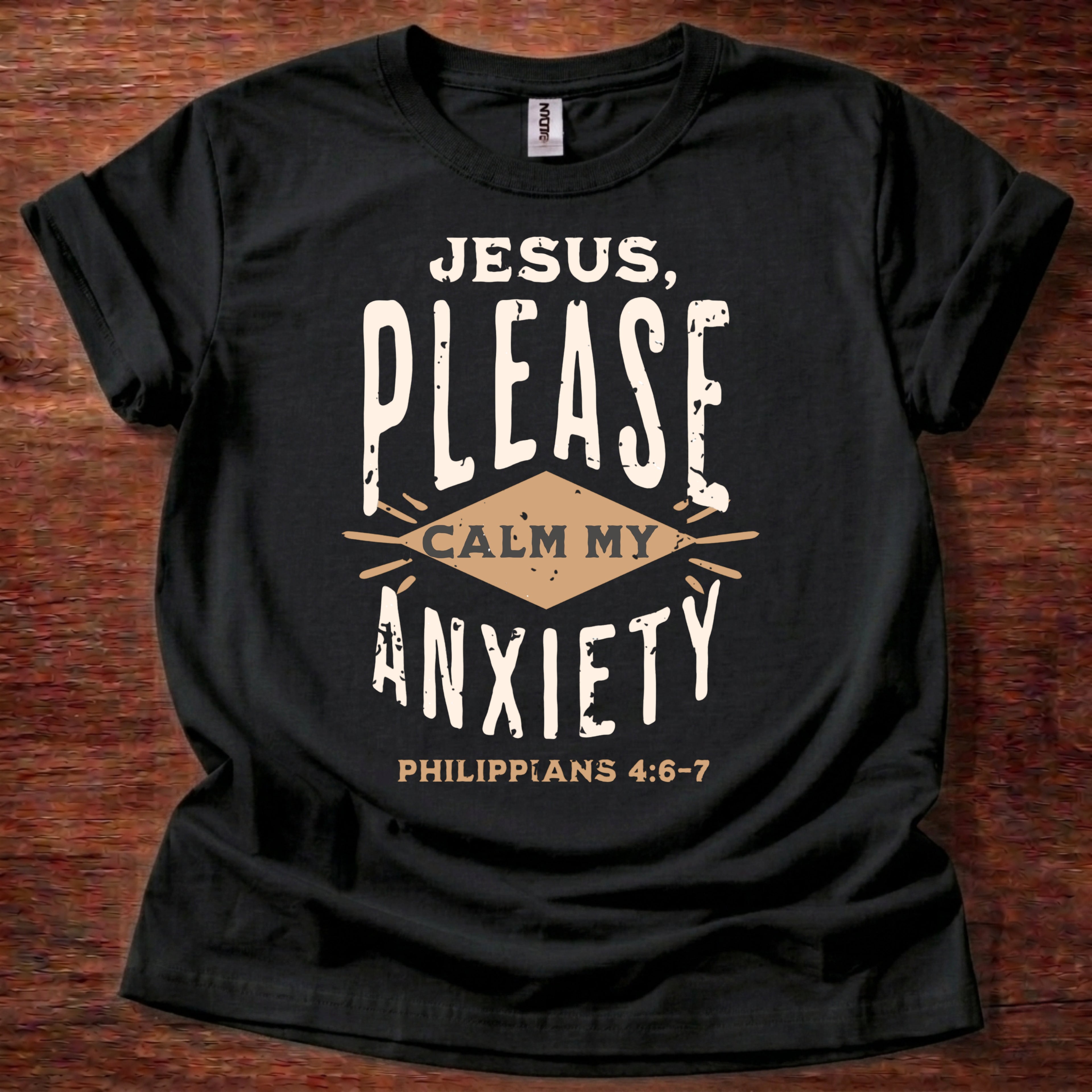Jesus Please Calm My Anxiety T-Shirt