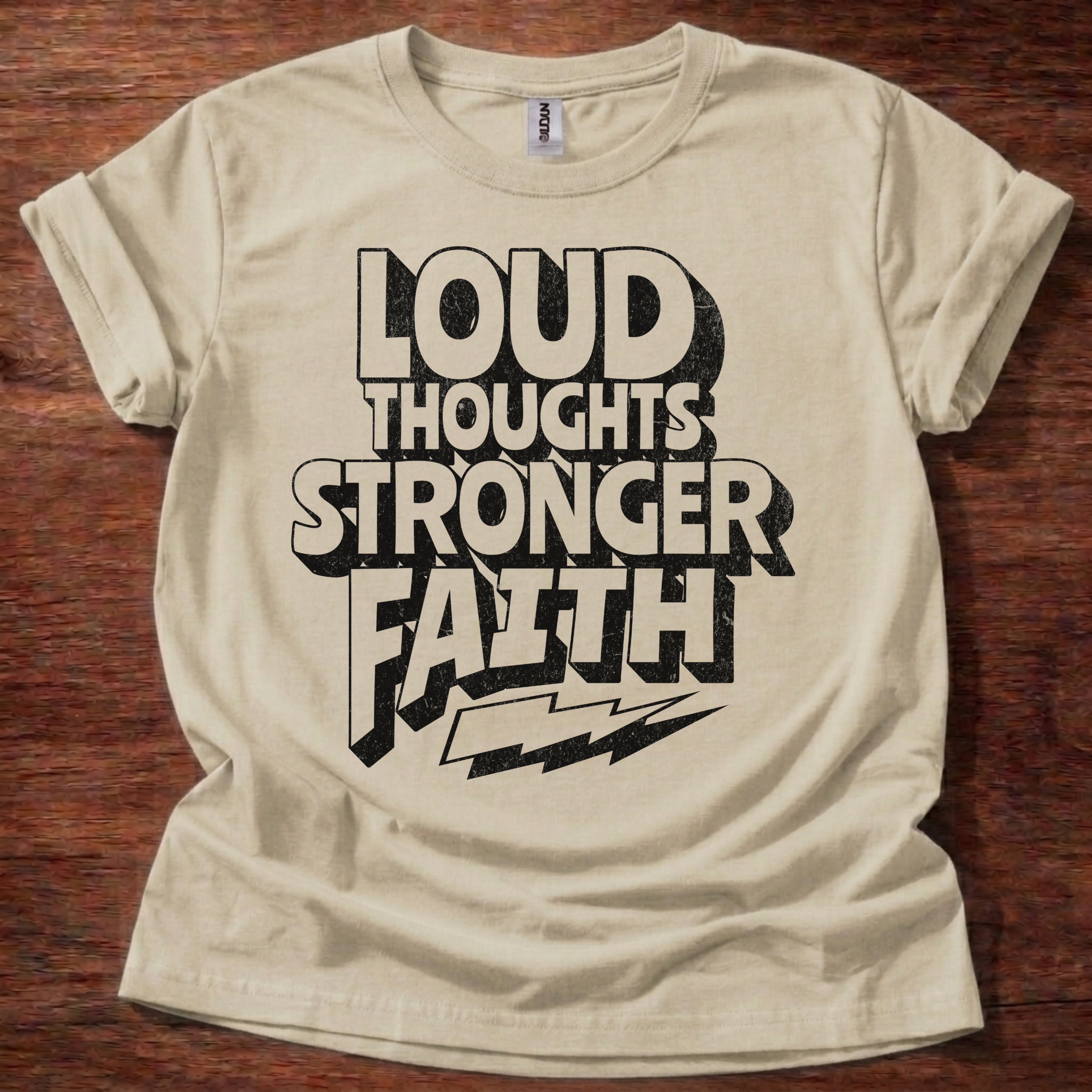 Loud Thoughts Stronger Faith T-Shirt