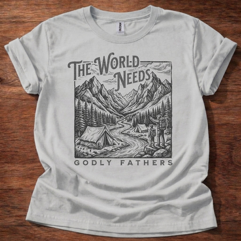 The World Needs Godly Fathers T-Shirt