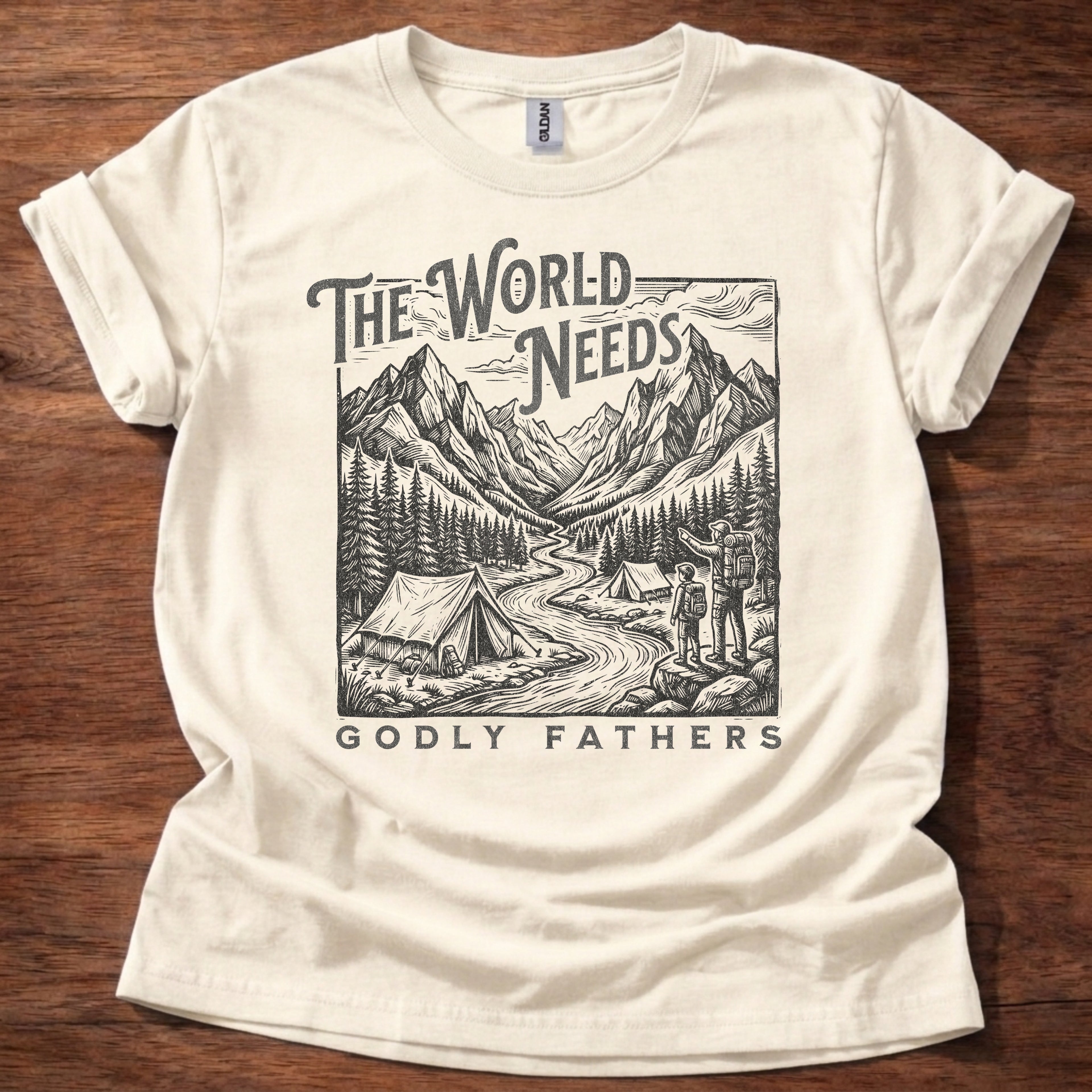 The World Needs Godly Fathers T-Shirt
