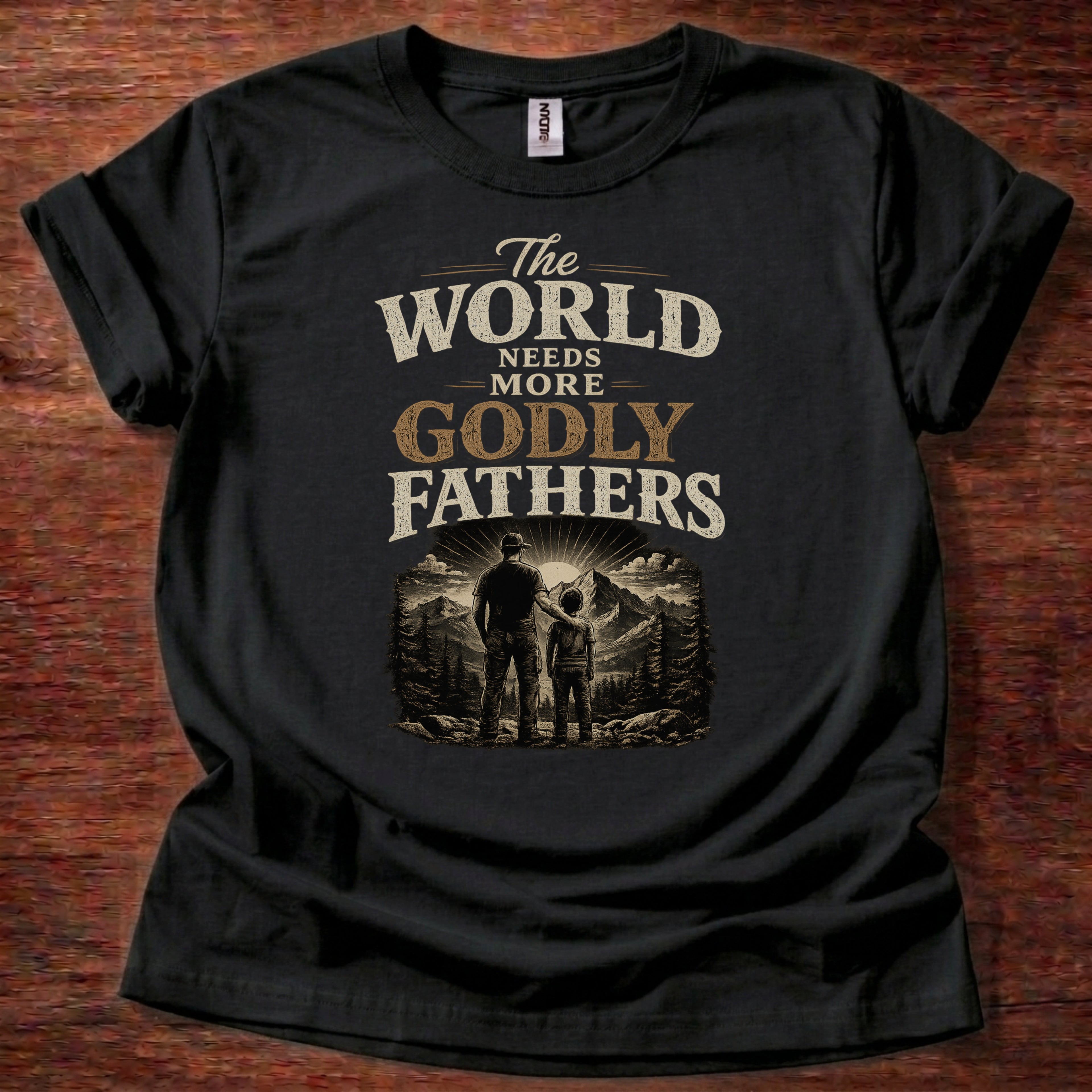 The World Needs More Godly Fathers T-Shirt