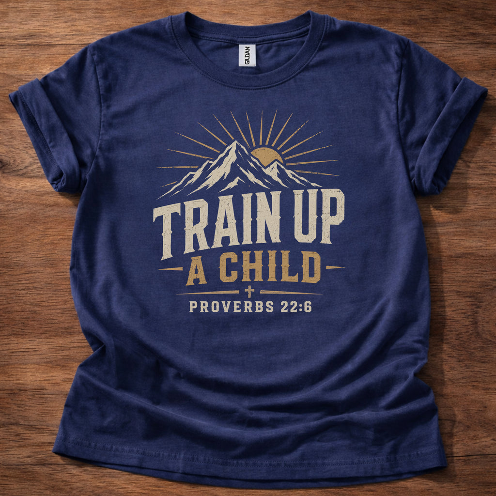 Train Up a Child Proverbs 22:6 T-Shirt