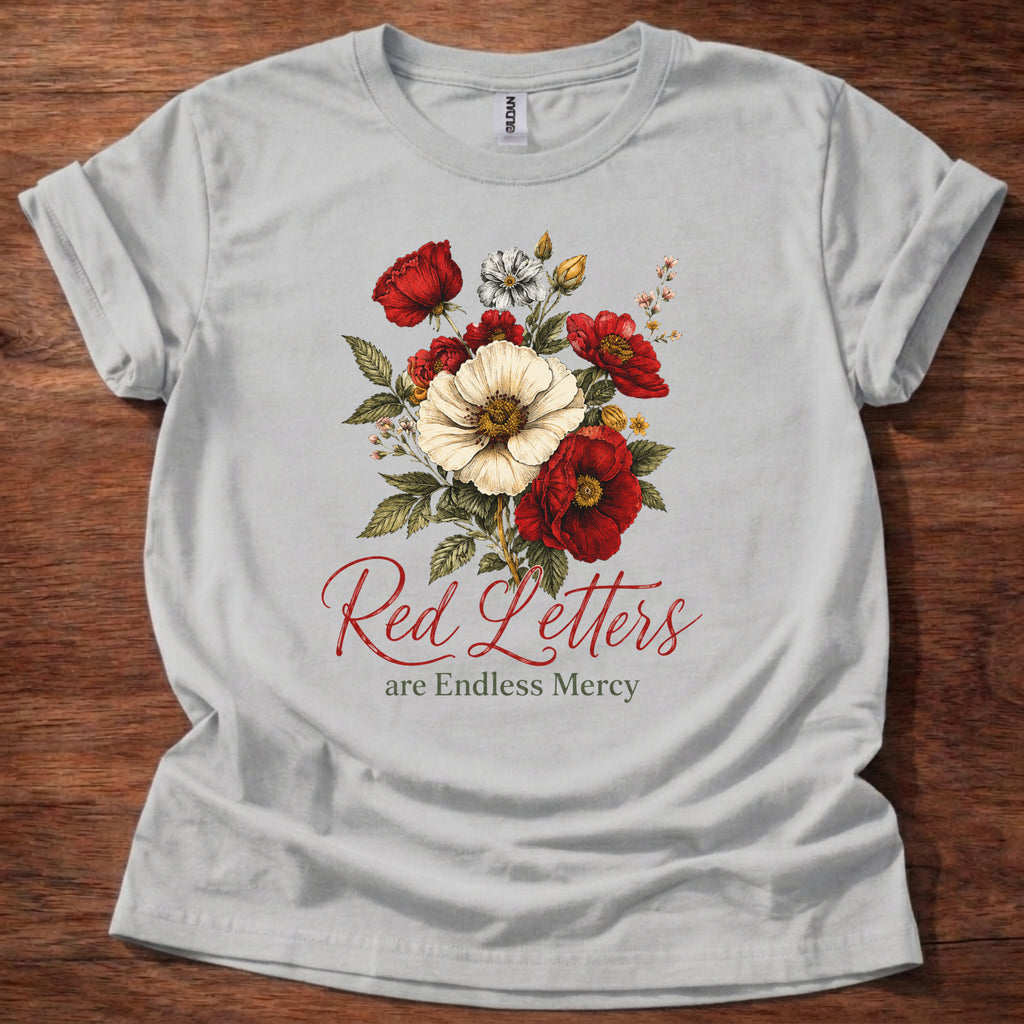 Red Letters Endless Mercy T-Shirt