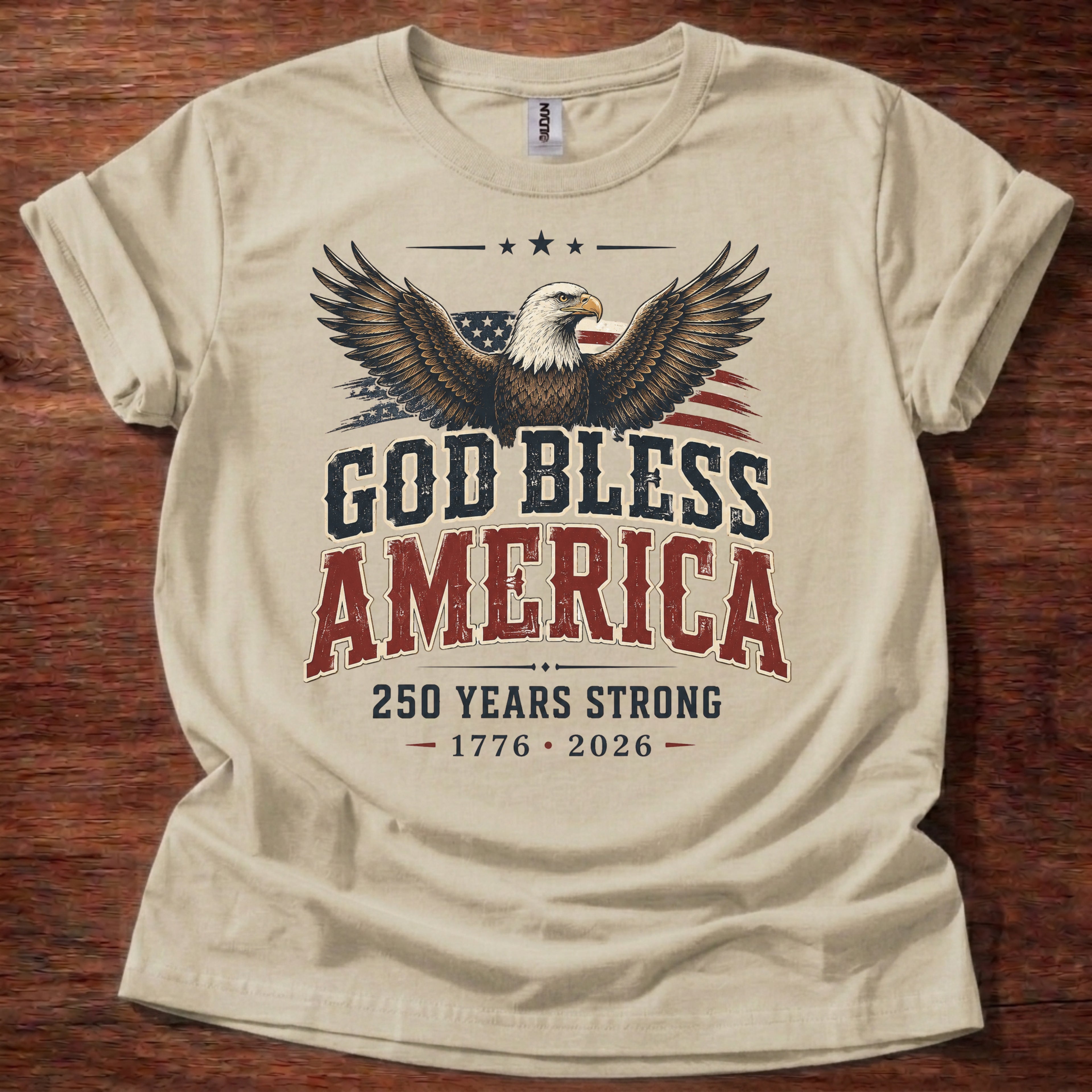 God Bless America 250 Years Strong T-Shirt