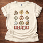 Red Letters Point Home T-Shirt