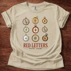 Red Letters Point Home T-Shirt