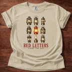 Red Letters Light the Way T-Shirt