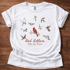 Red Letters Calm the Noise T-Shirt