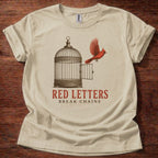 Red Letters Break Chains T-Shirt