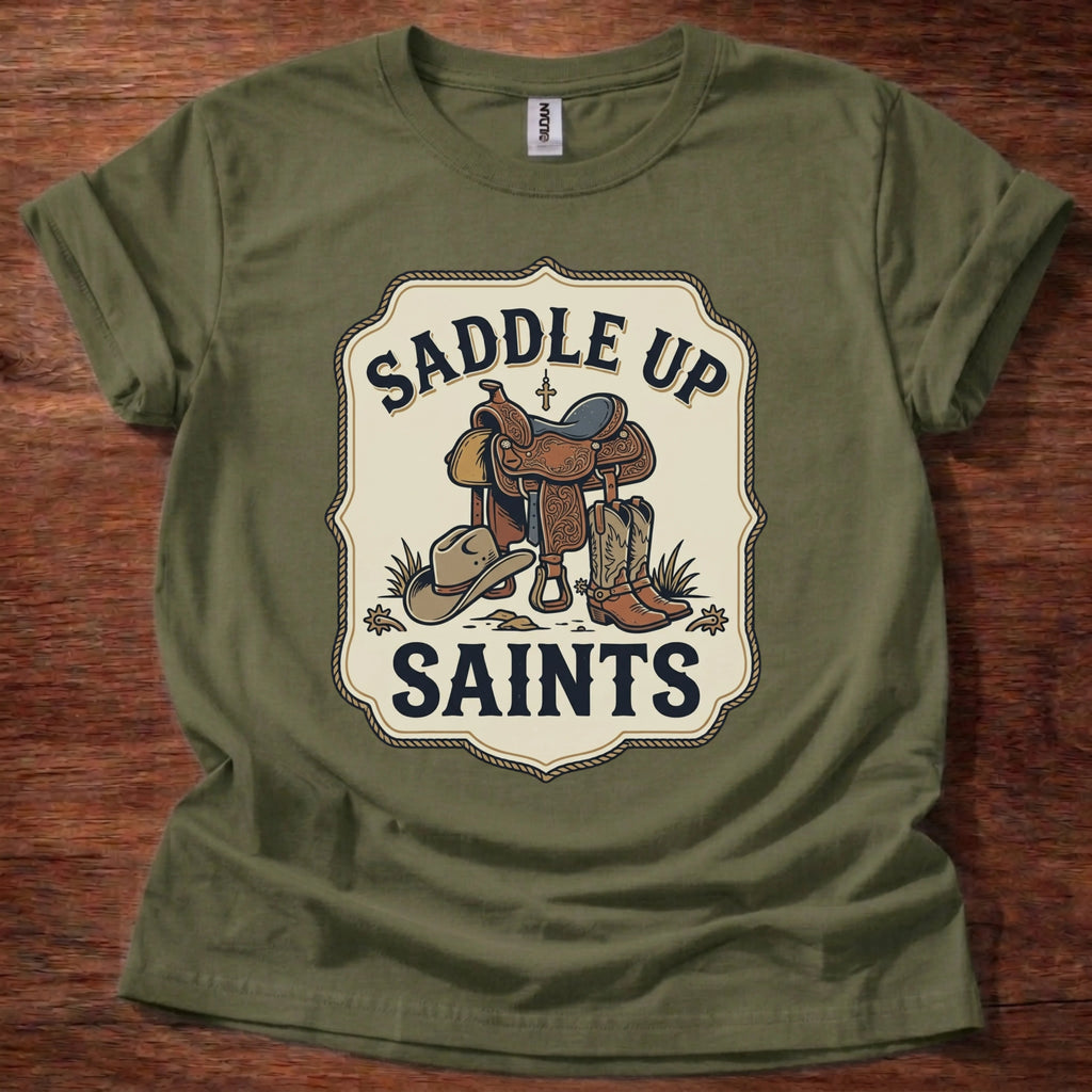 Saddle Up Saints T-Shirt