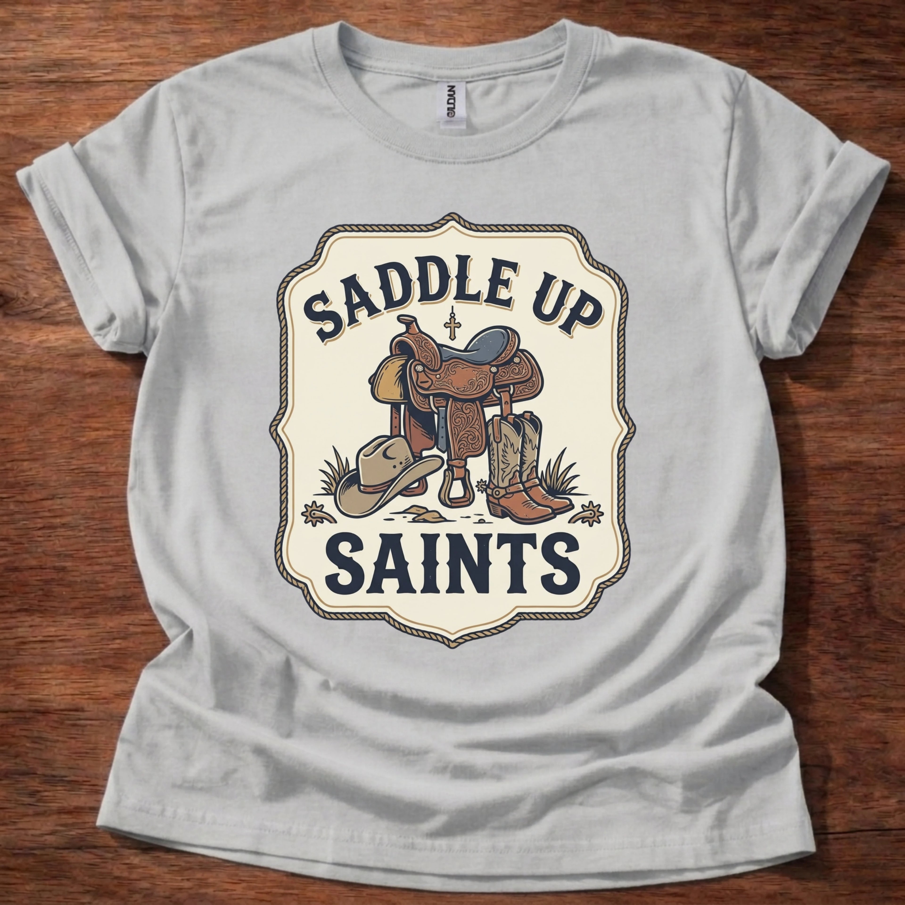 Saddle Up Saints T-Shirt