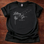 Black Letting Go Proverbs 3:5 T-Shirt