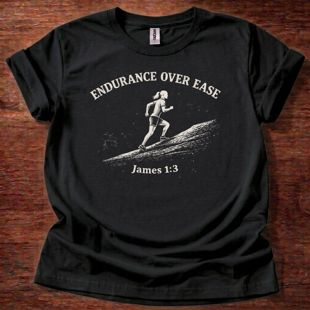 Endurance over ease, female T-Shirt