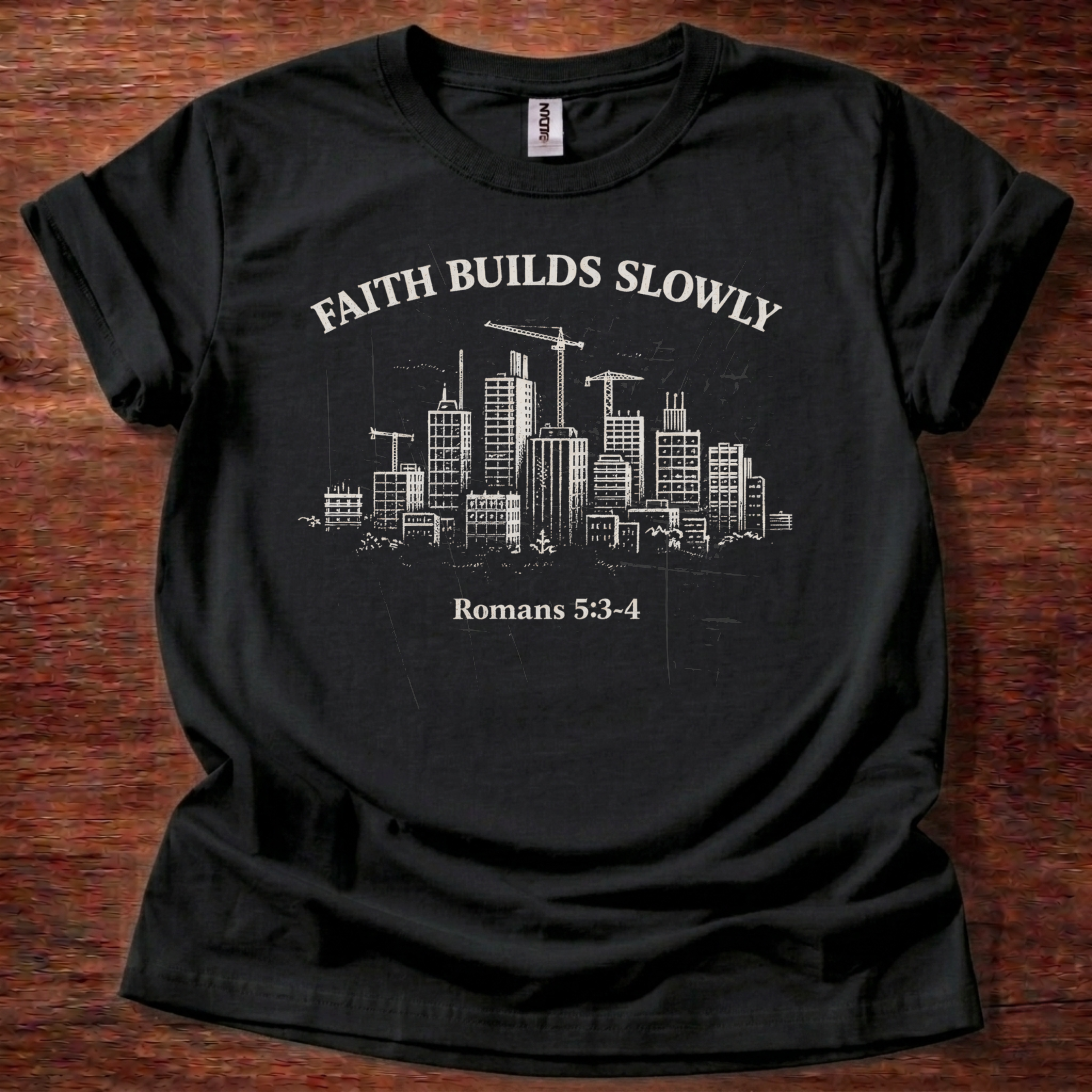 Faith builds slowly T-Shirt