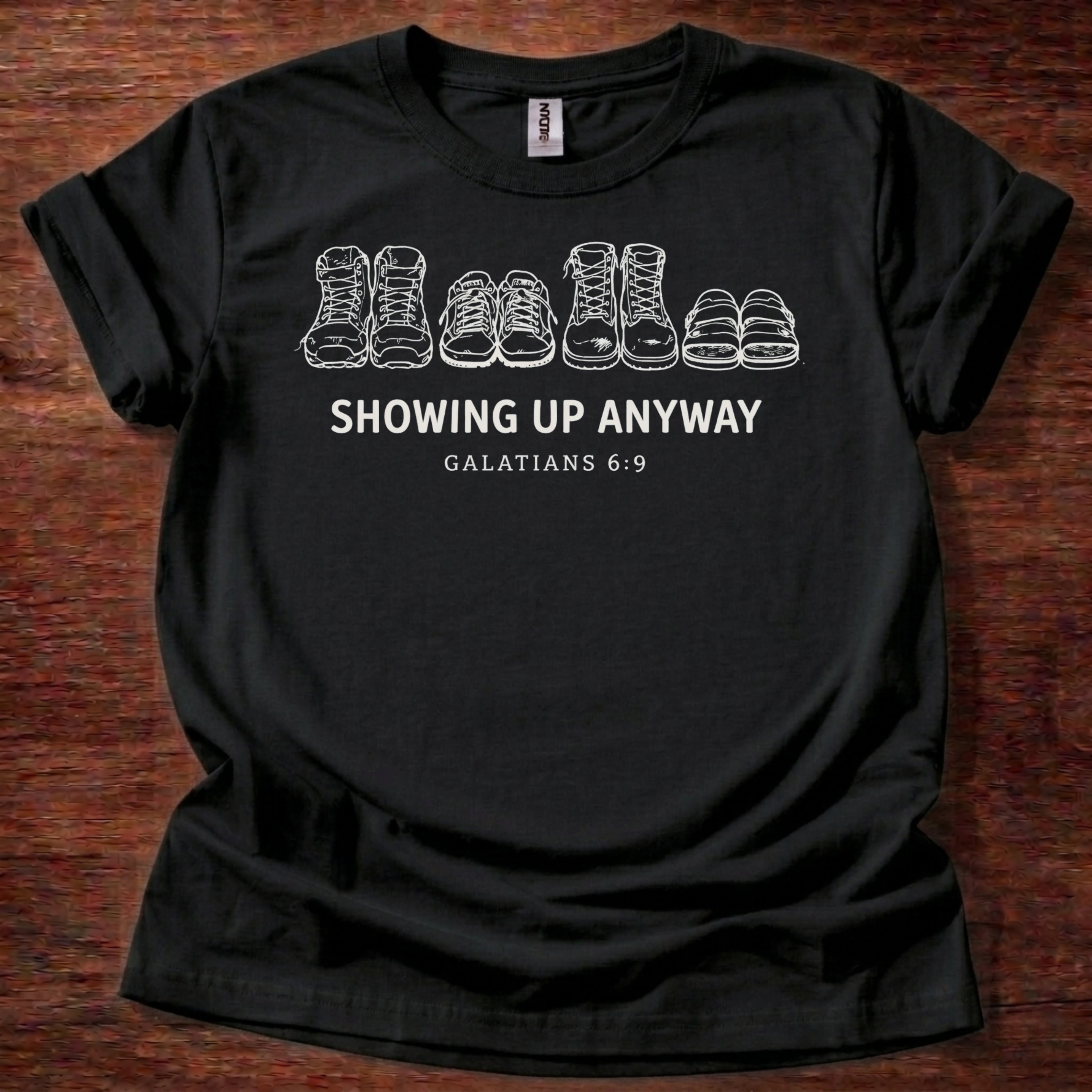 Showing up anyway T-Shirt