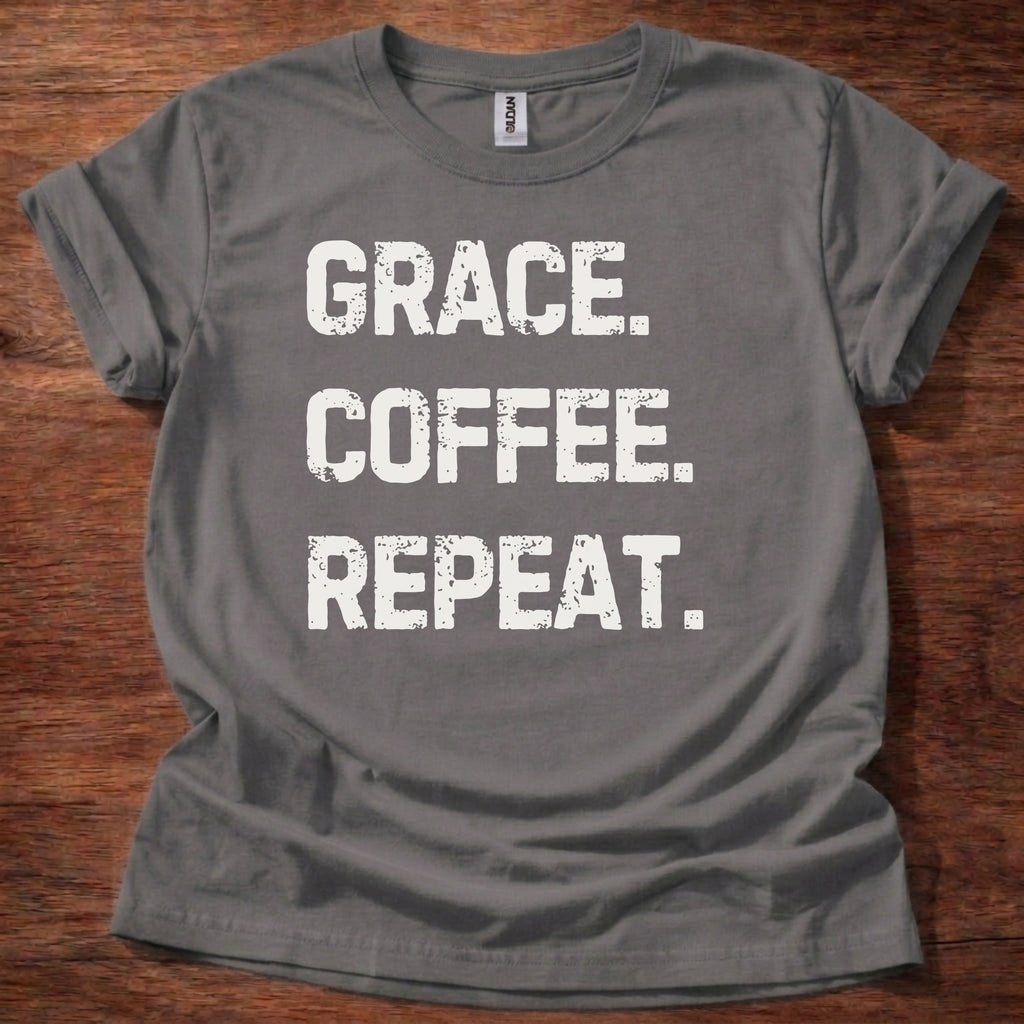 Grace. Coffee. Repeat T-Shirt