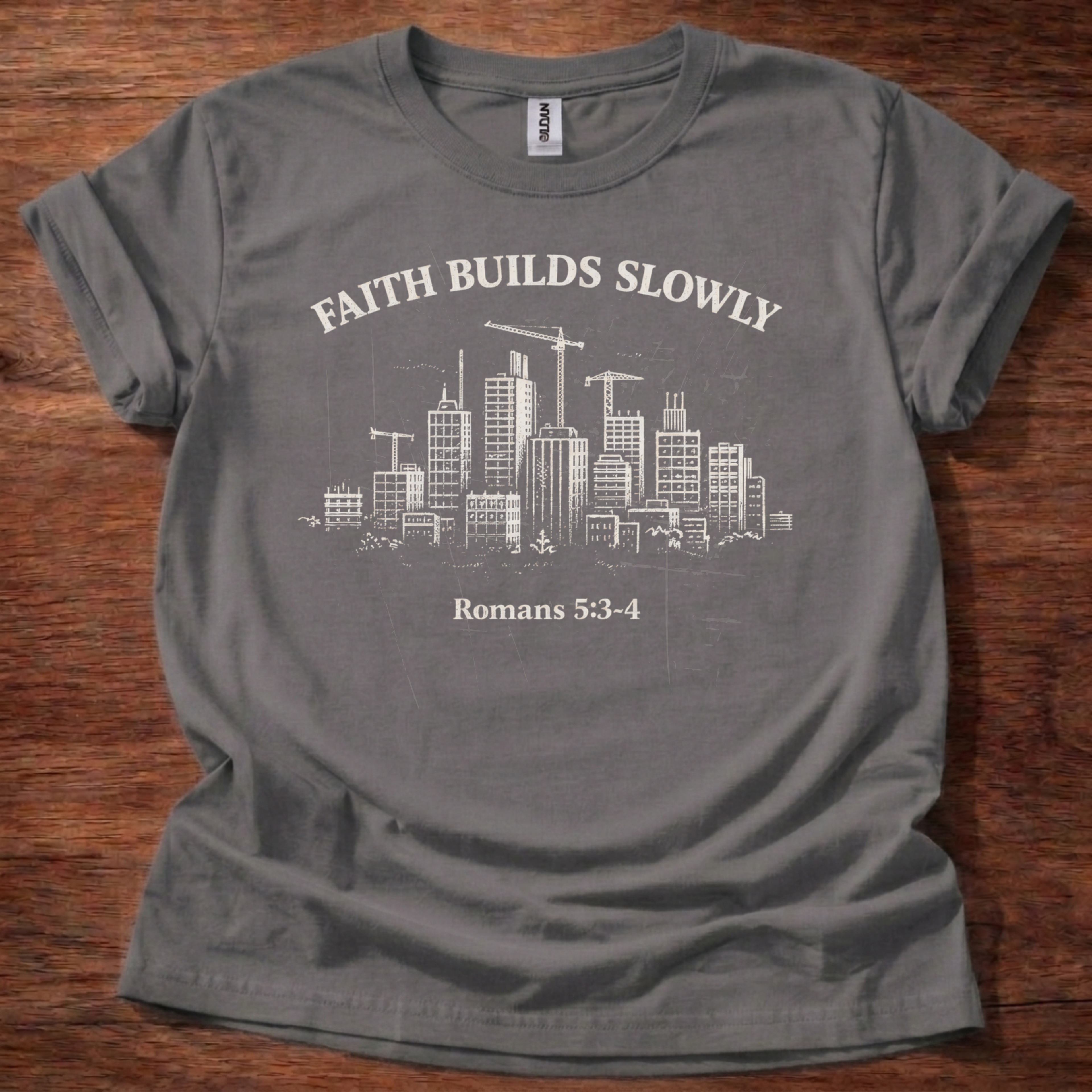 Faith builds slowly T-Shirt