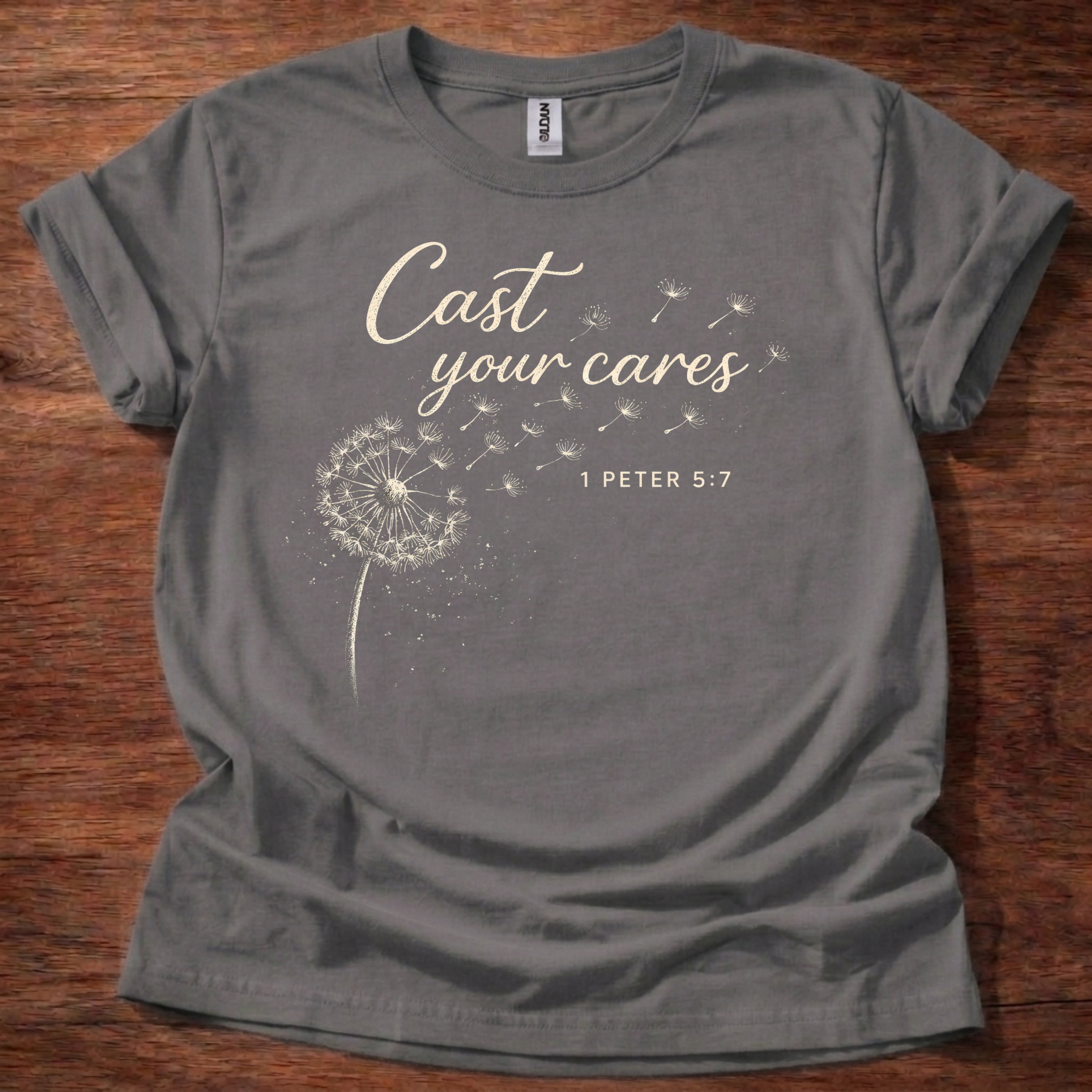 Cast Your Cares Christian T-Shirt