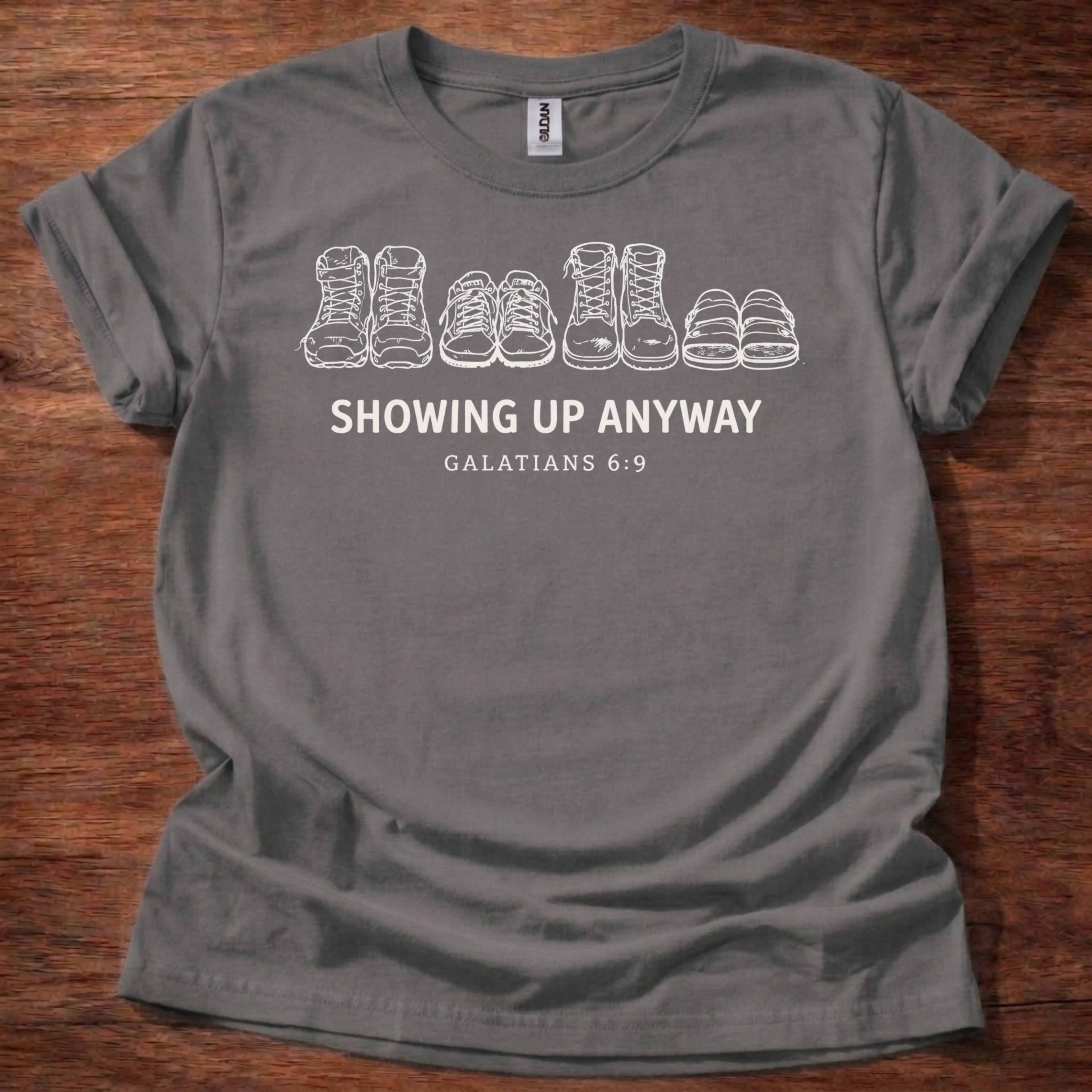 Showing up anyway T-Shirt