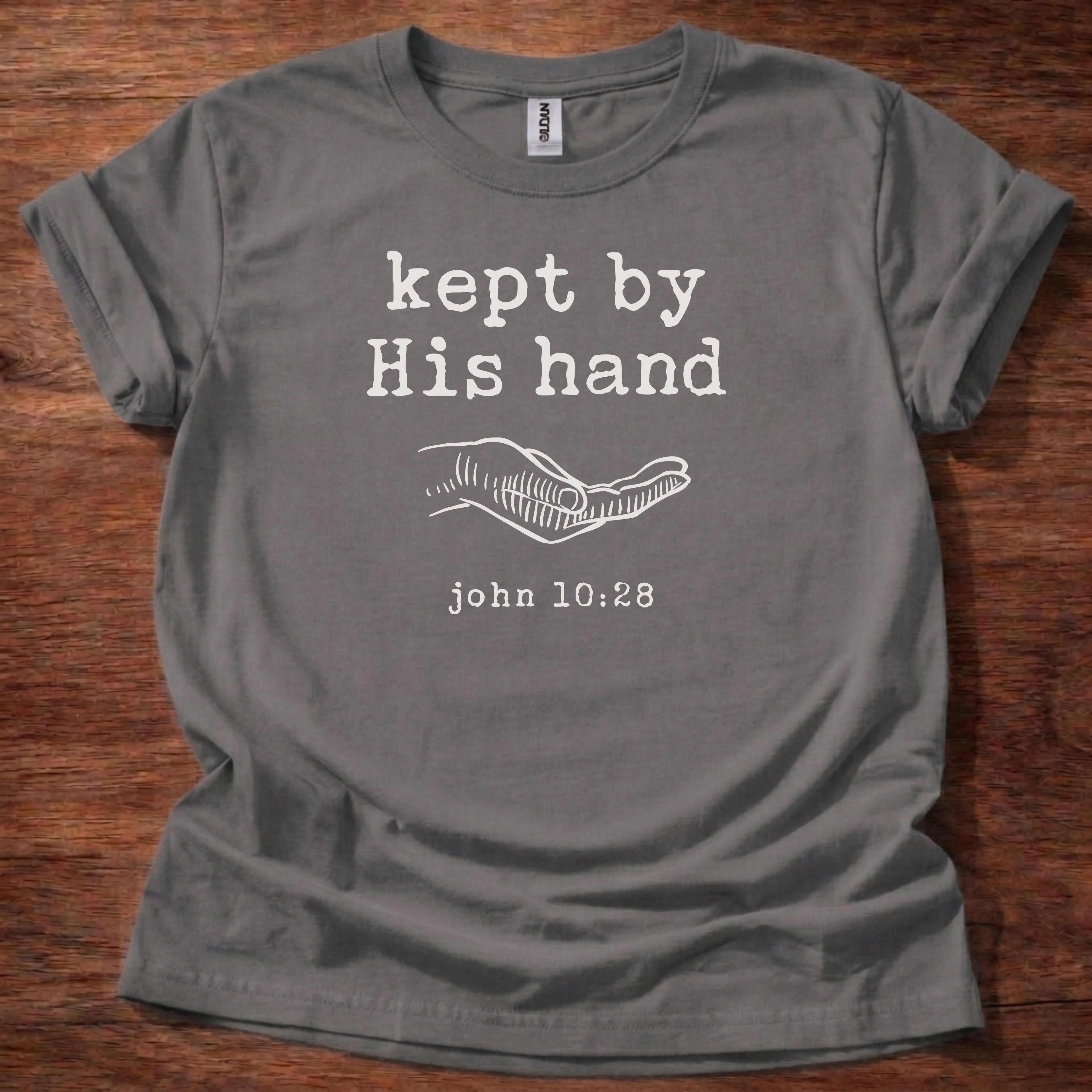 Kept by His hand T-Shirt