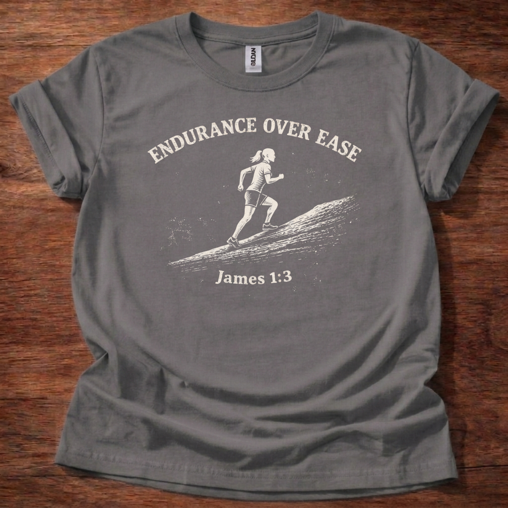 Endurance over ease, female T-Shirt