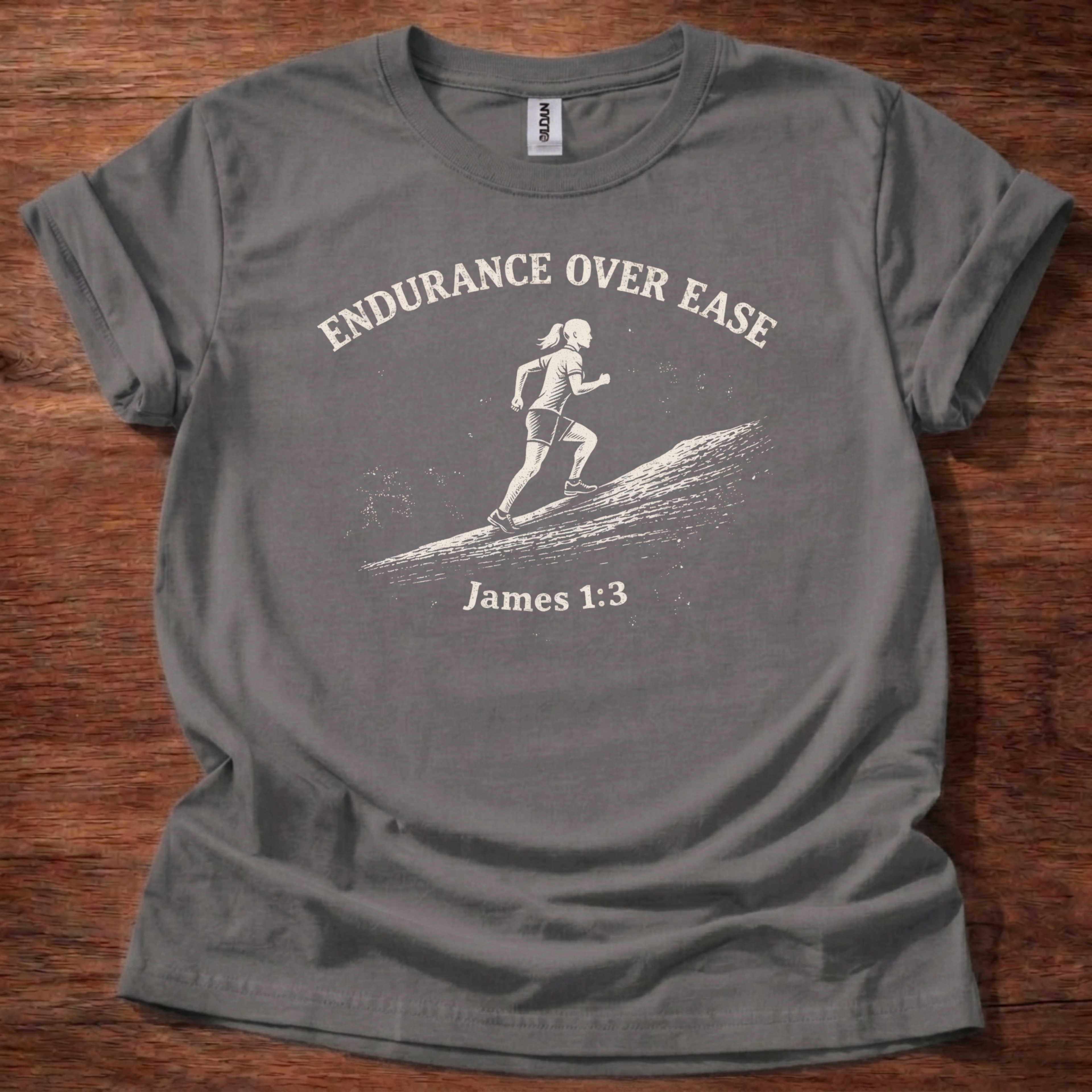 Endurance over ease, female T-Shirt