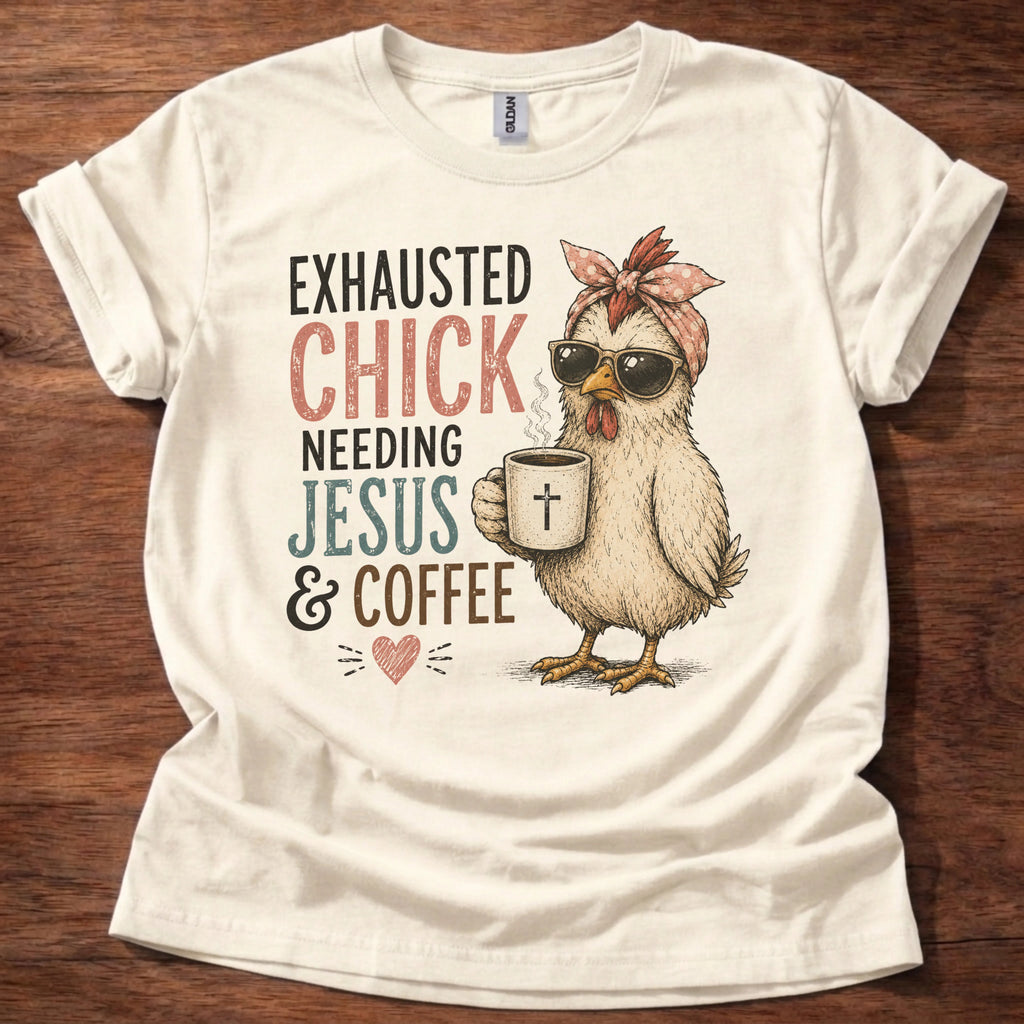 Exhausted Chick T-Shirt