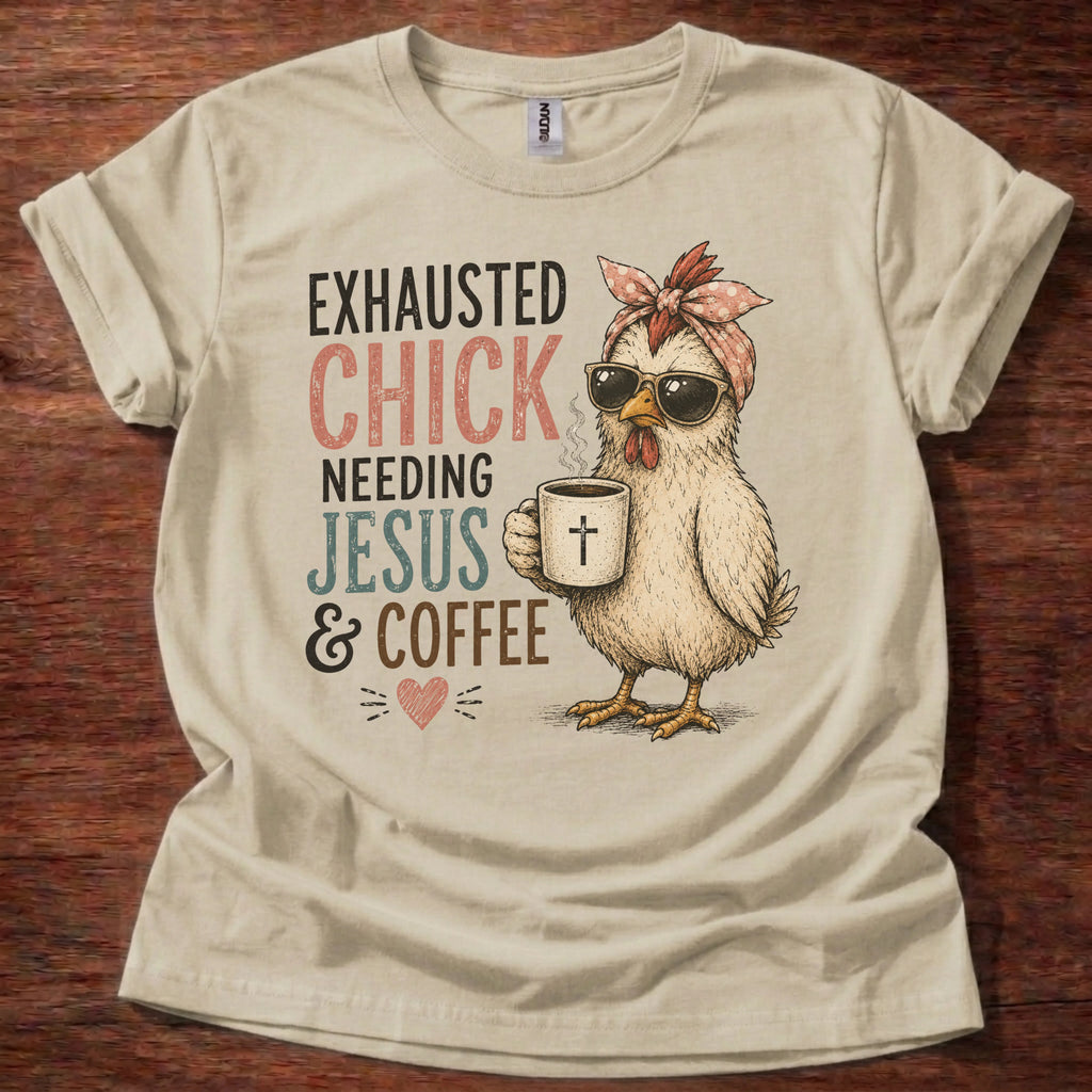 Exhausted Chick T-Shirt