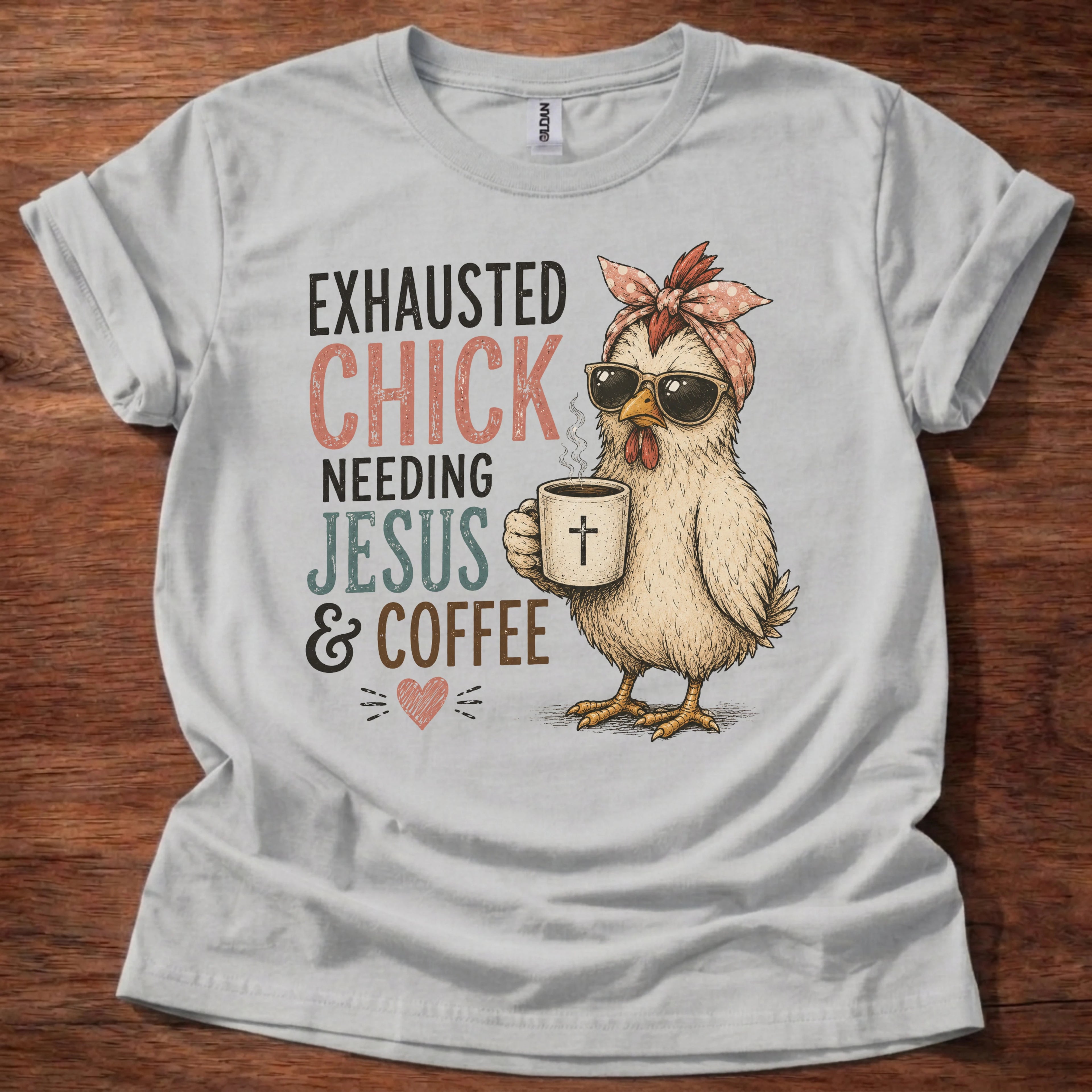 Exhausted Chick T-Shirt