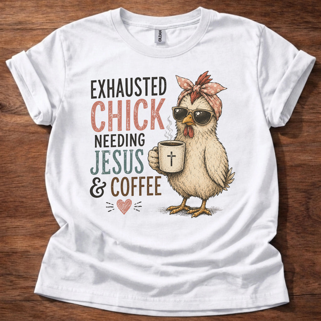 Exhausted Chick T-Shirt