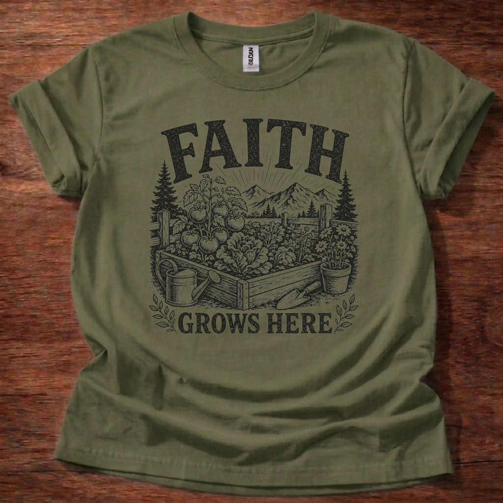 Faith Grows Here T-Shirt