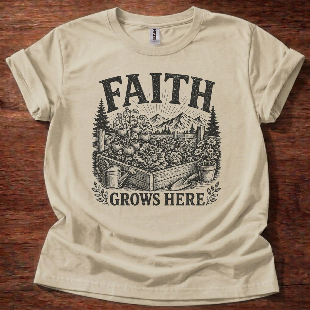 Faith Grows Here T-Shirt
