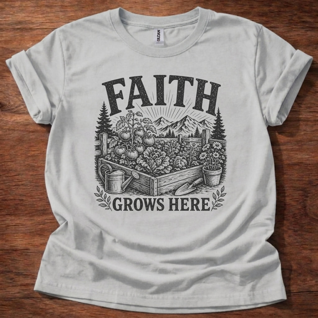 Faith Grows Here T-Shirt