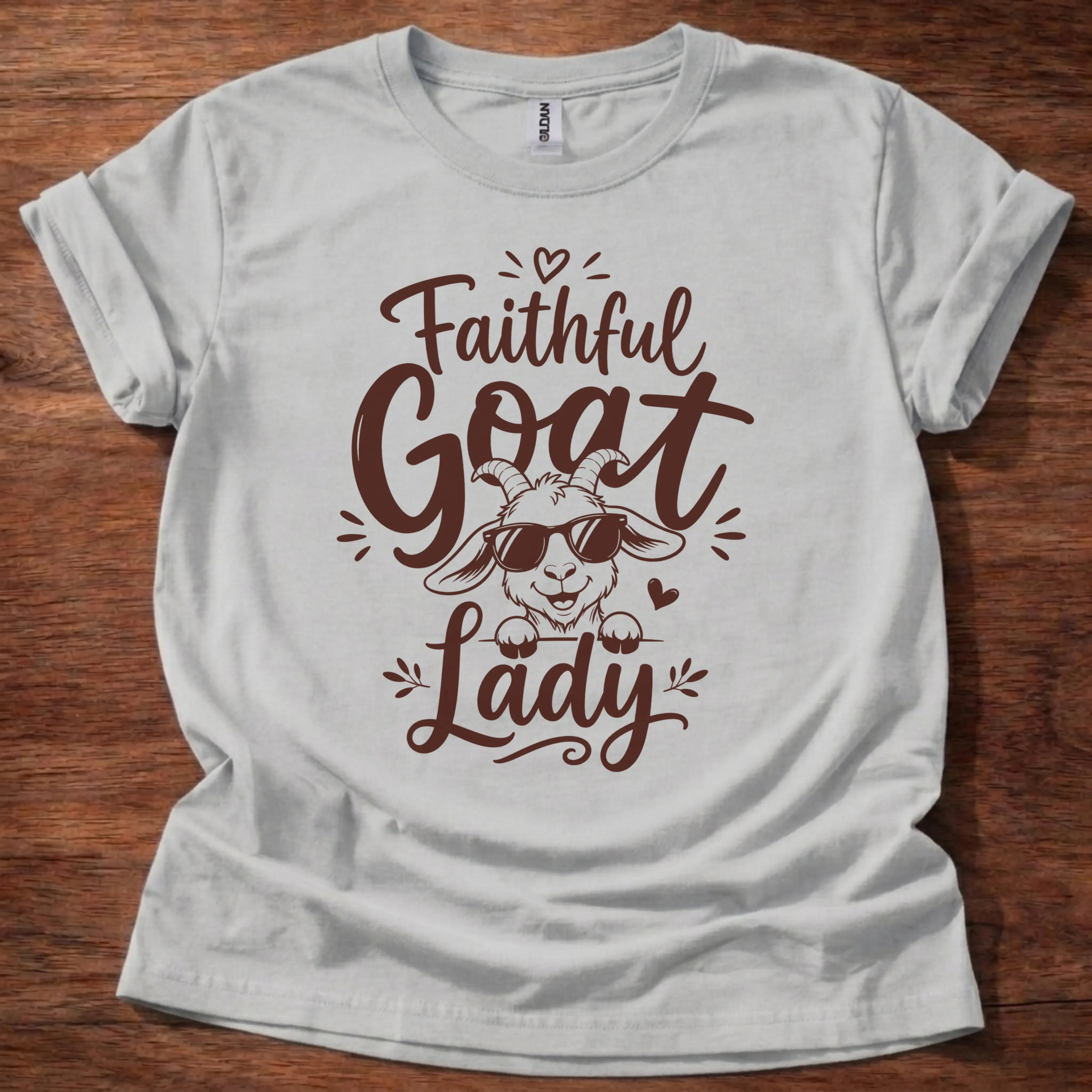 Faithful Goat Lady T-Shirt