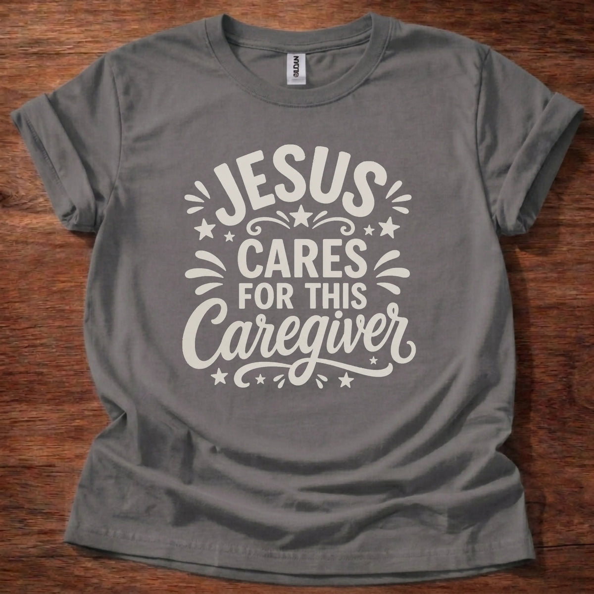 Jesus Cares Caregiver T-Shirt