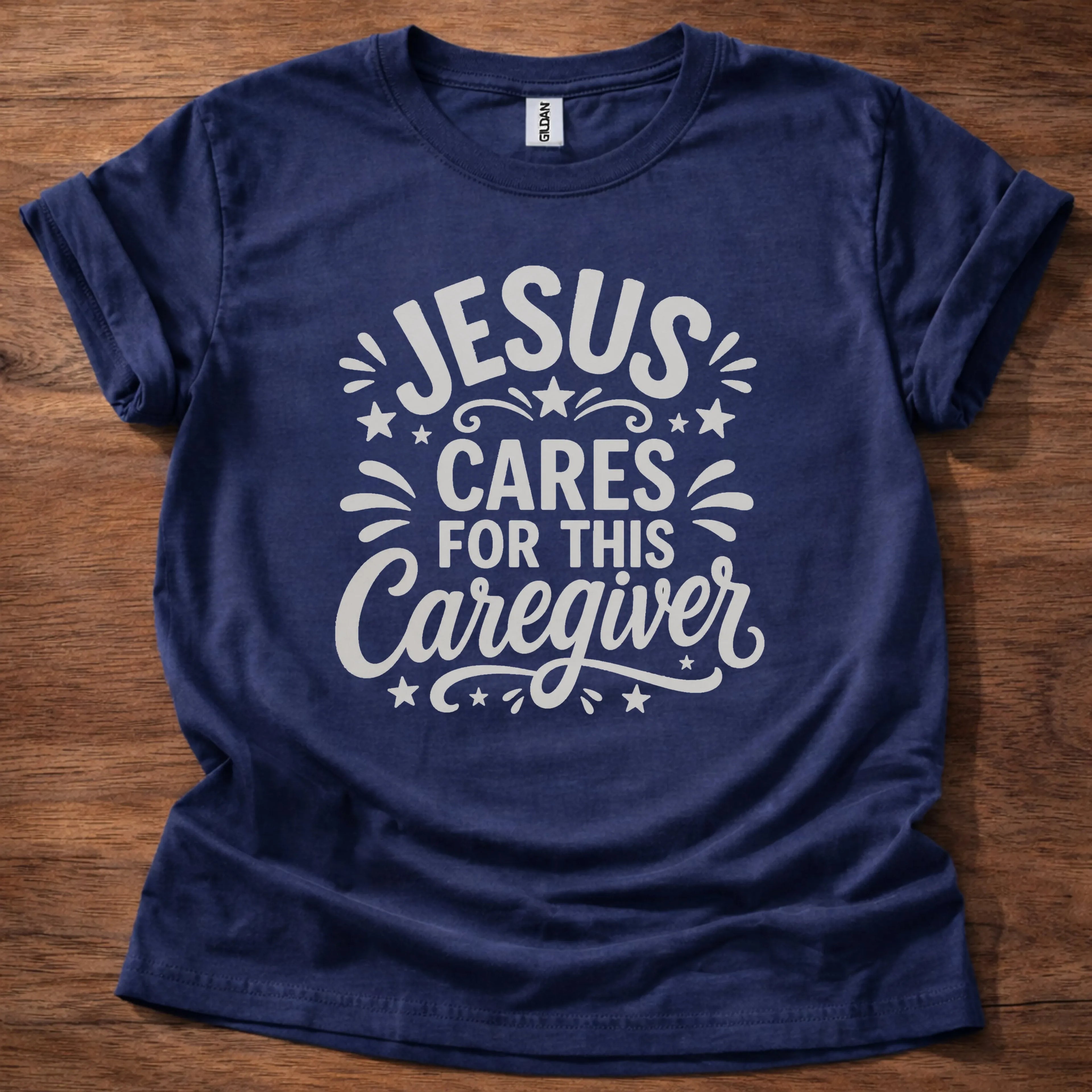 Jesus Cares Caregiver T-Shirt