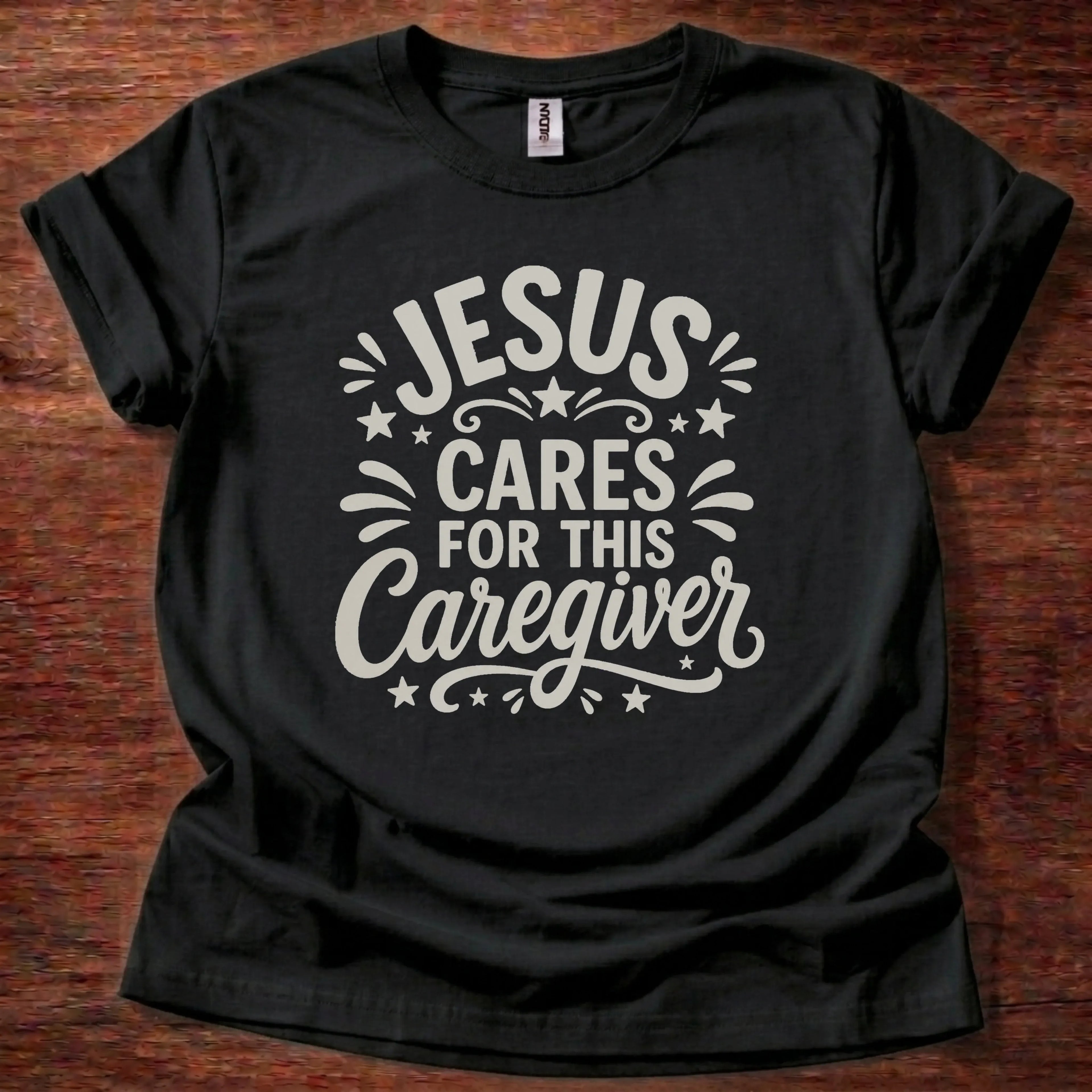 Jesus Cares Caregiver T-Shirt