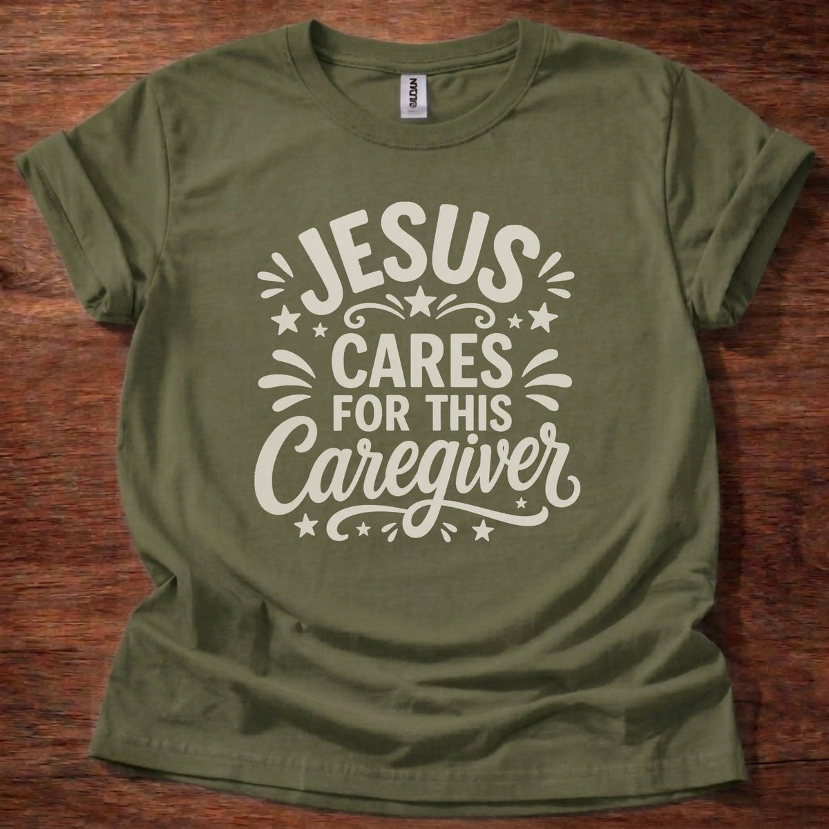 Jesus Cares Caregiver T-Shirt
