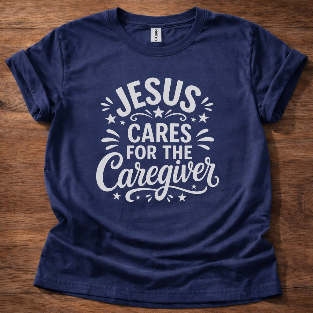 Jesus Cares for the Caregiver T-Shirt