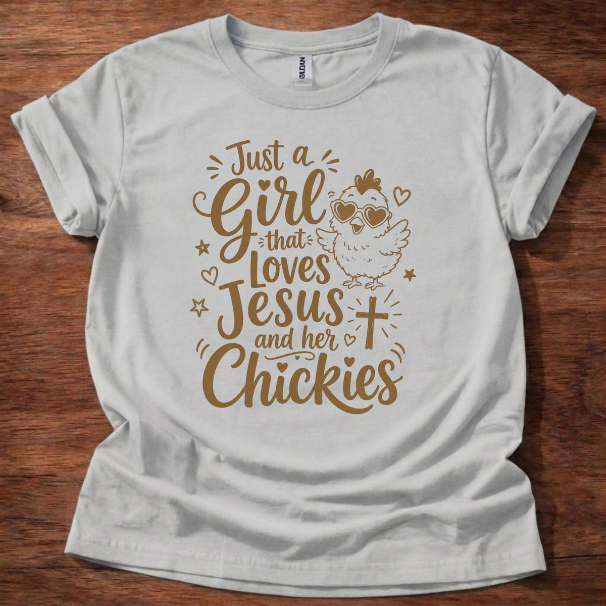 Jesus & Chickies T-Shirt