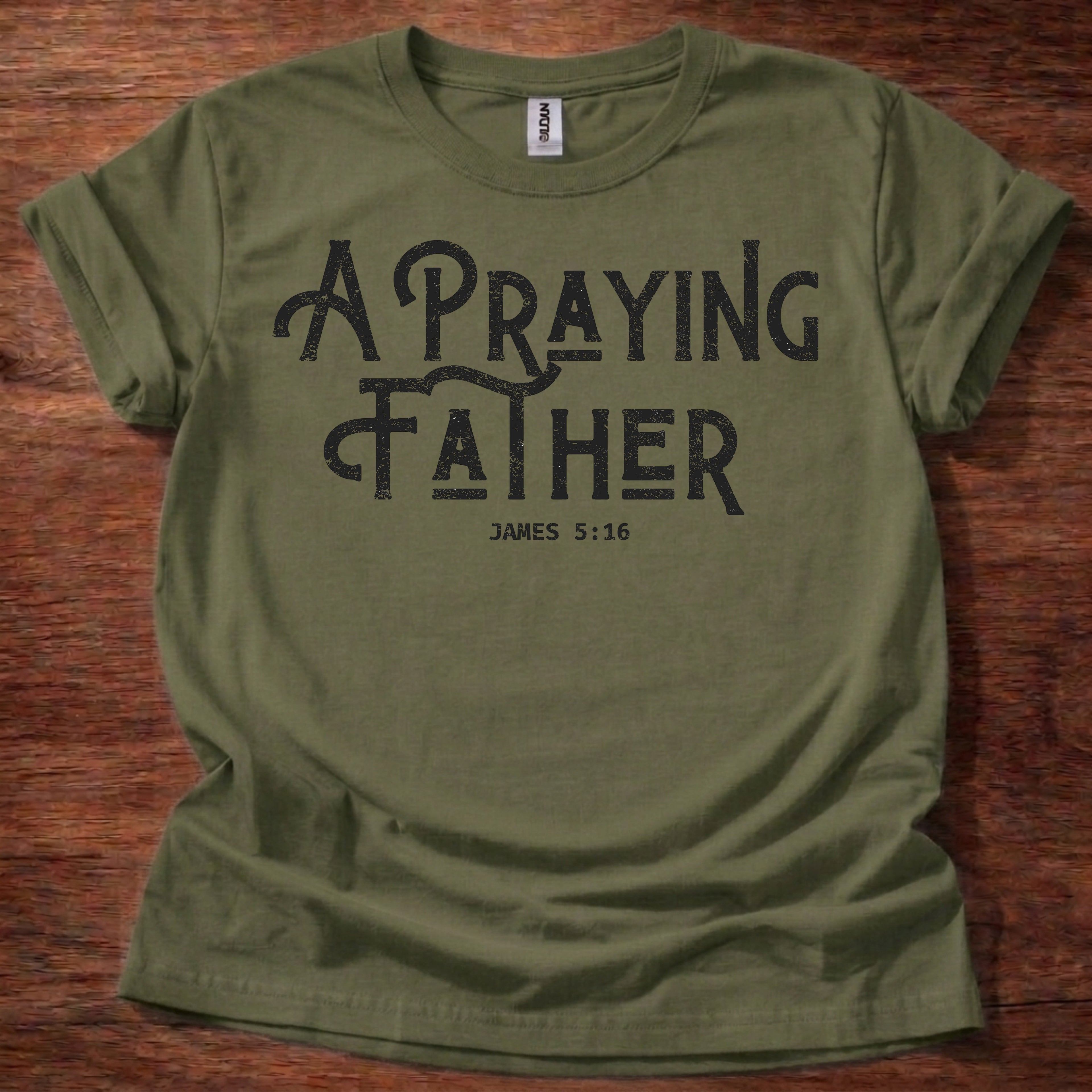 A Praying Father T-Shirt