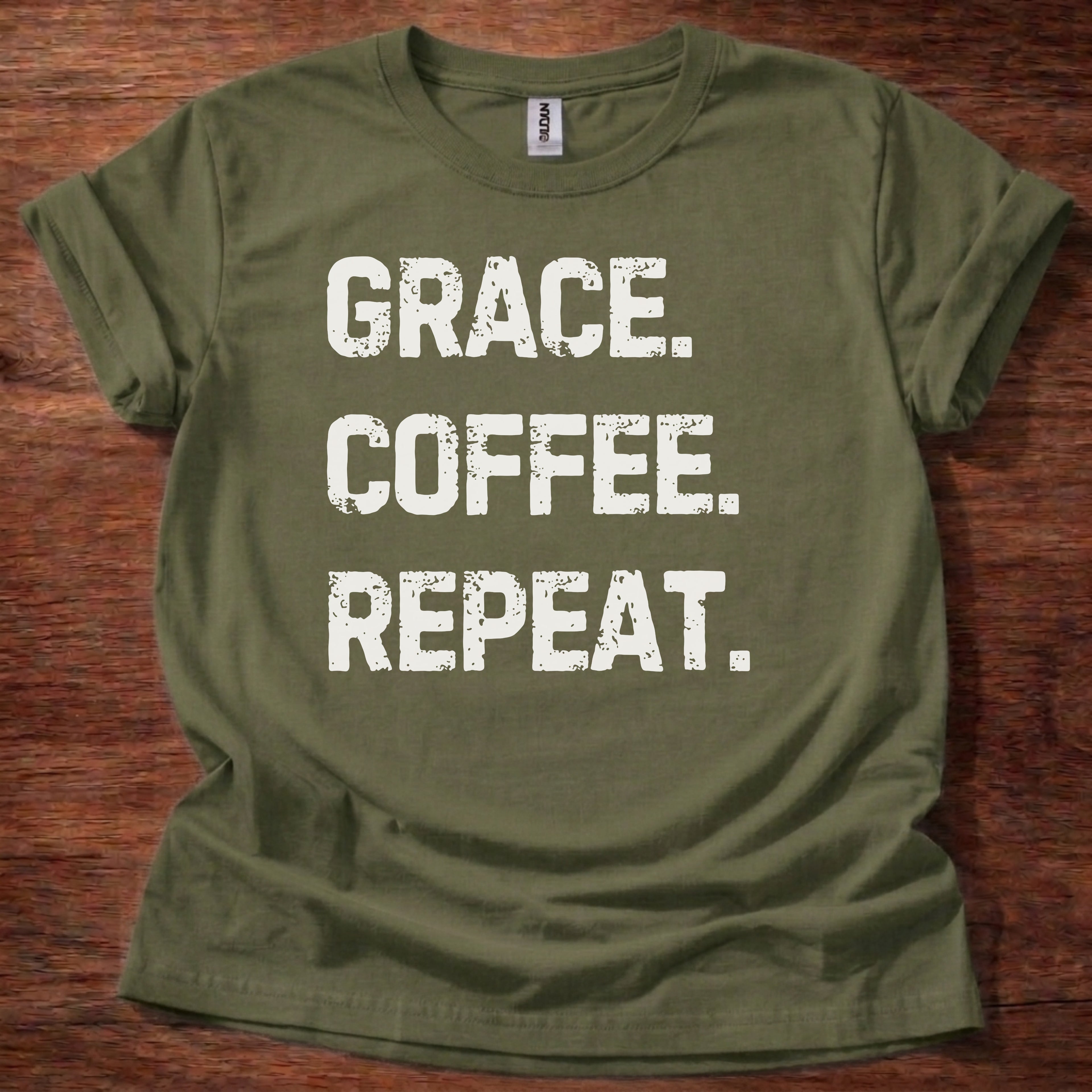 Grace. Coffee. Repeat T-Shirt