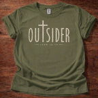 Military Green Christian Outsider T-Shirt 