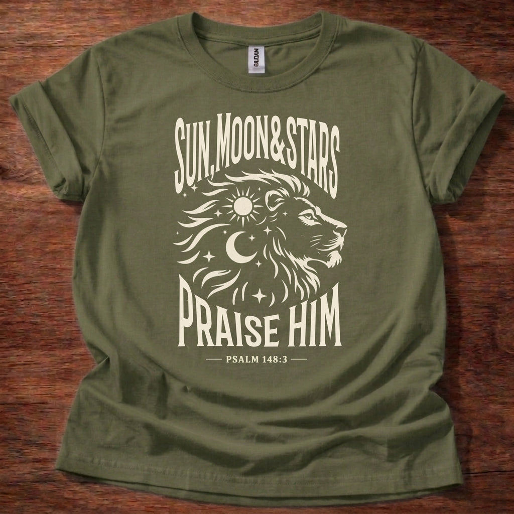 Sun, Moon, and Stars T-Shirt